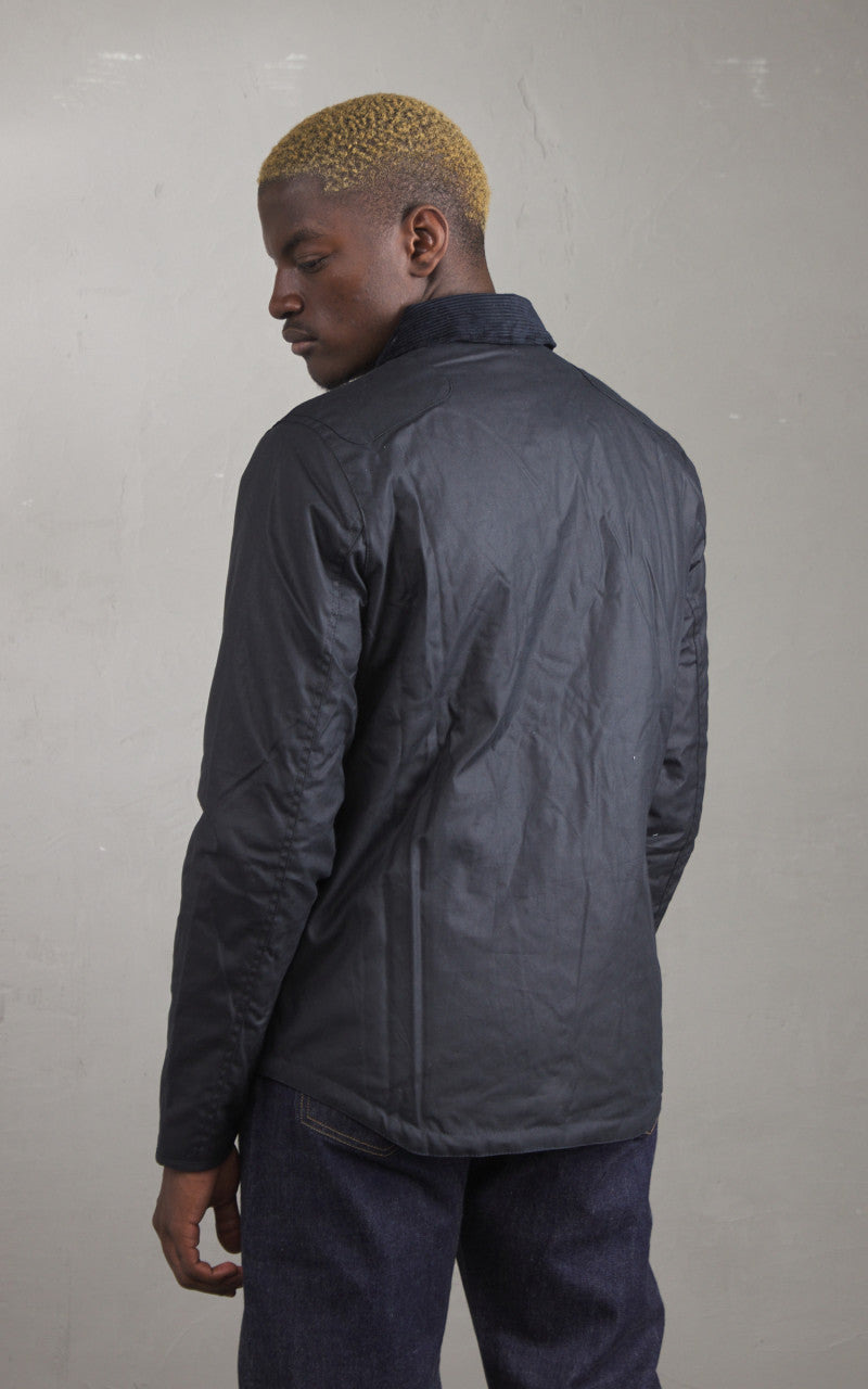 REELIN WAX JACKET NAVY - 4