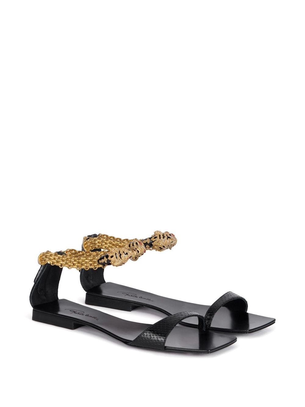 Jewel Tigers flat sandals - 2