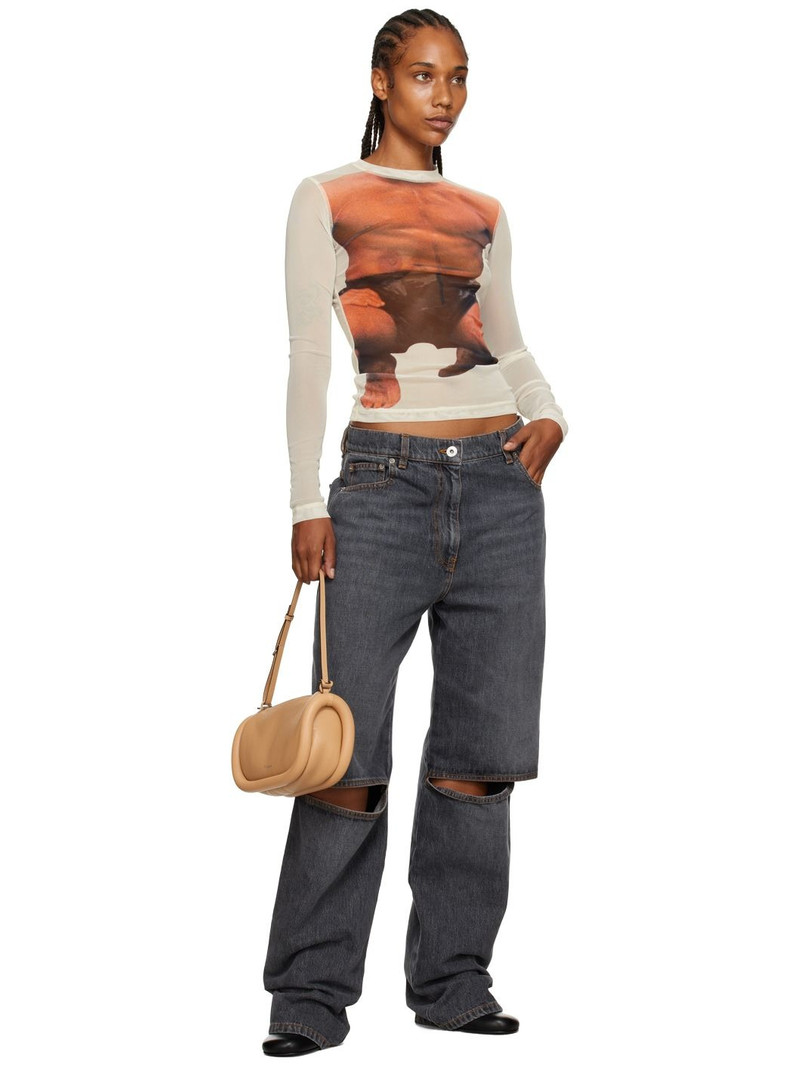 JW Anderson Black Charm Boots outlook