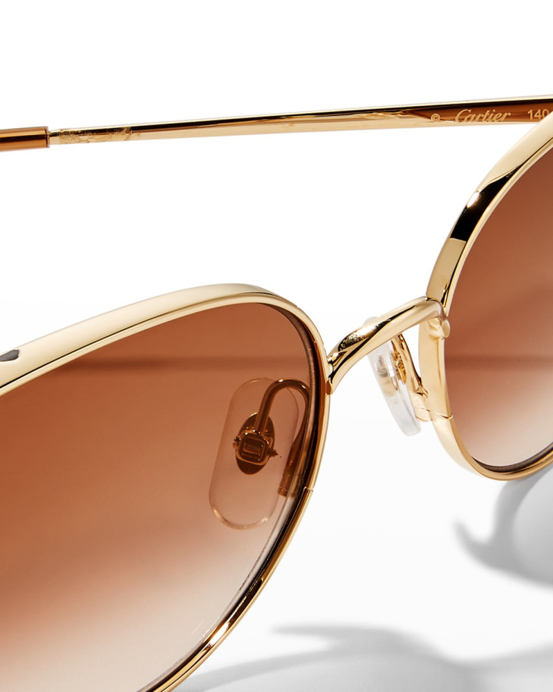 Panthere Metal Cat-Eye Sunglasses 4