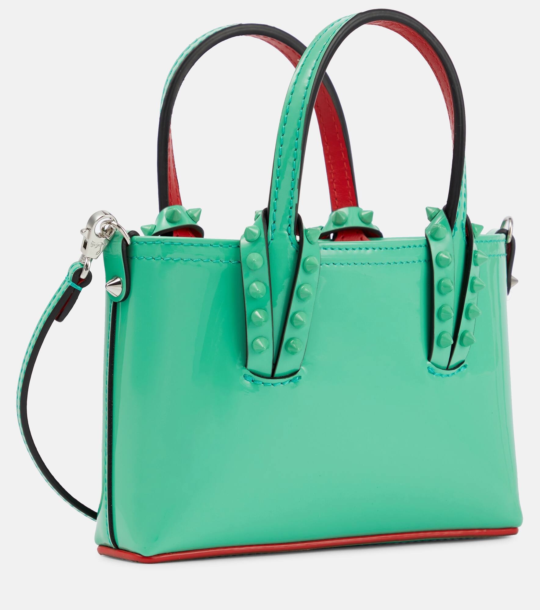 Cabata Nano patent leather tote bag - 4