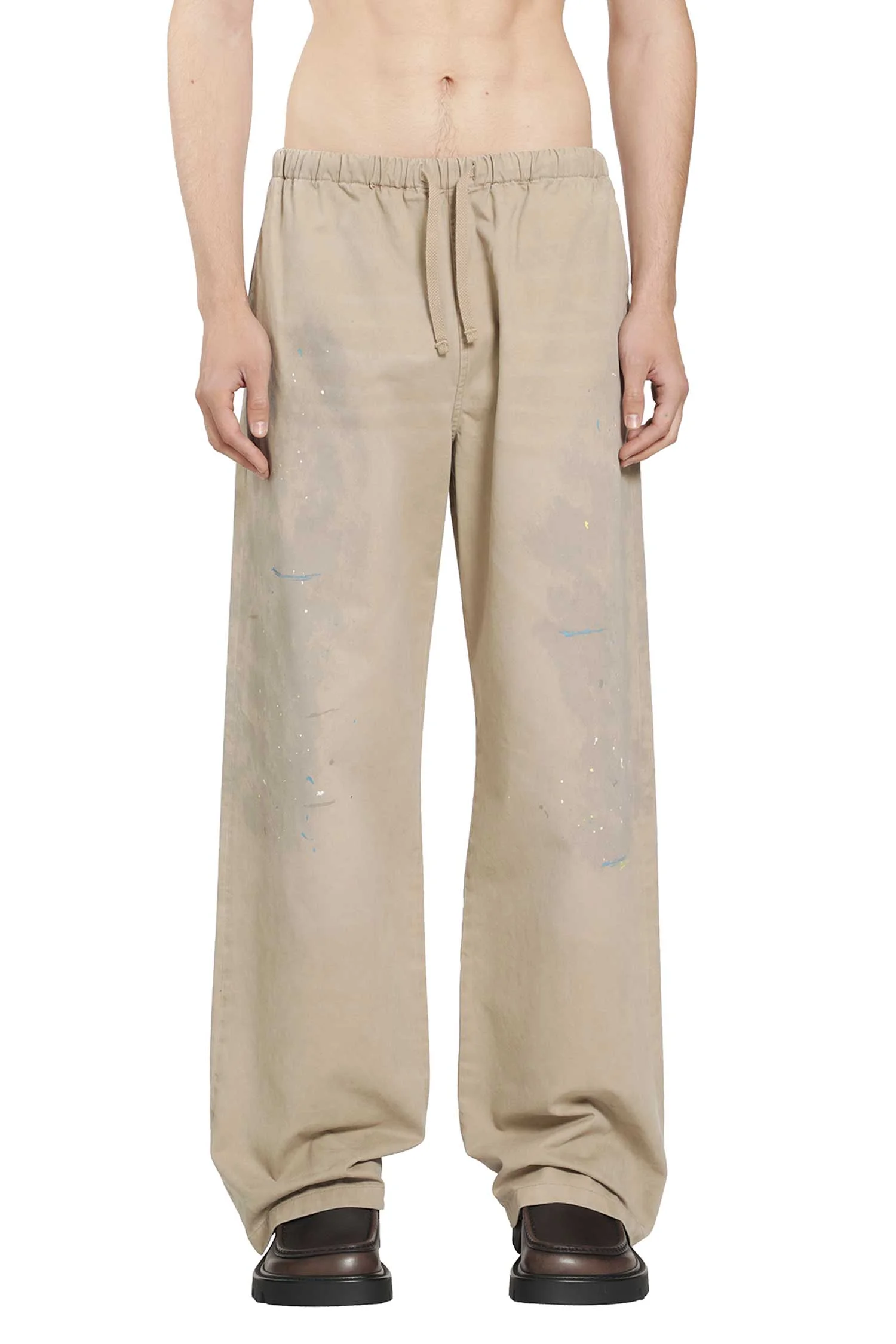 Washed Twill Pants - 1