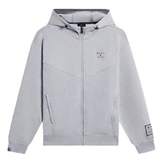 Li-Ning x Way of Wade Lifestyle Full-zip Jacket 'Grey' AWDSC45-3 - 1