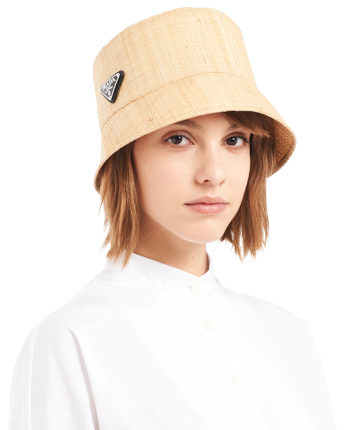 Straw Bucket Hat - 2