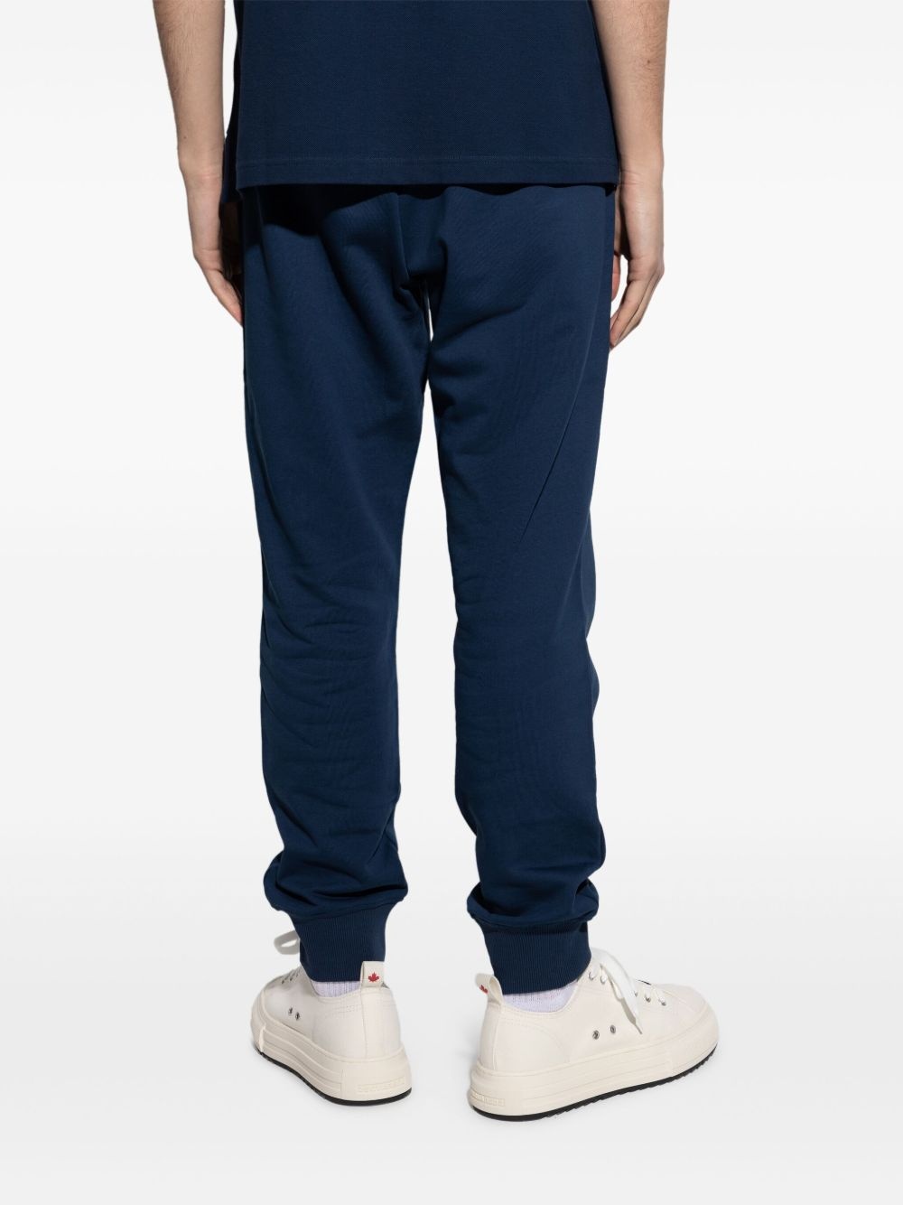 logo-embroidered track pants - 4