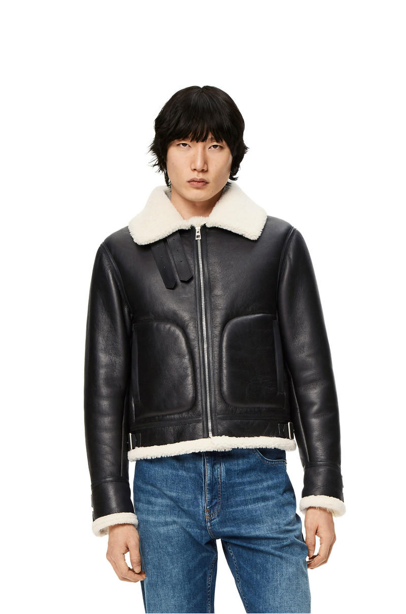 Aviator jacket in shearling 3