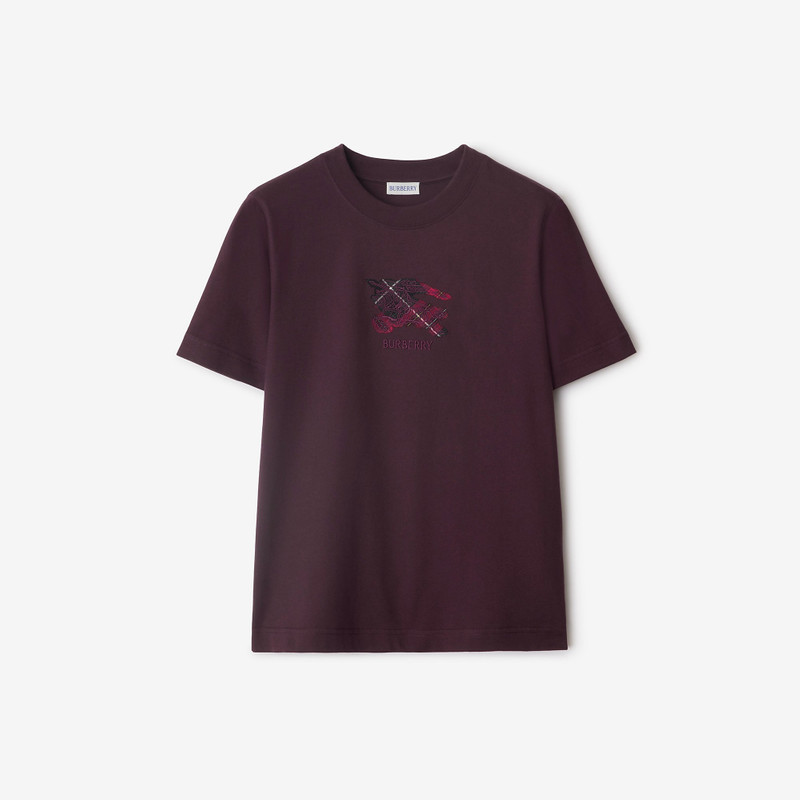 EKD Check Cotton T-shirt 1