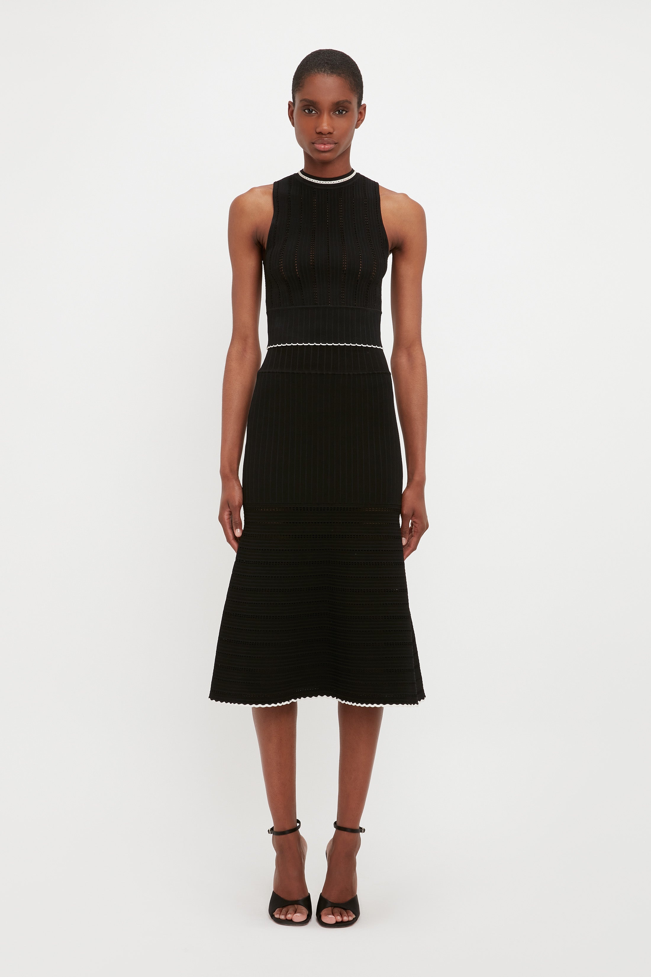 ワンピース VICTORIA BECKHAM Women Mid Skirts 1125WDR006213BBLACK Black 20240325_VB_973_0a49de5b-5aff-