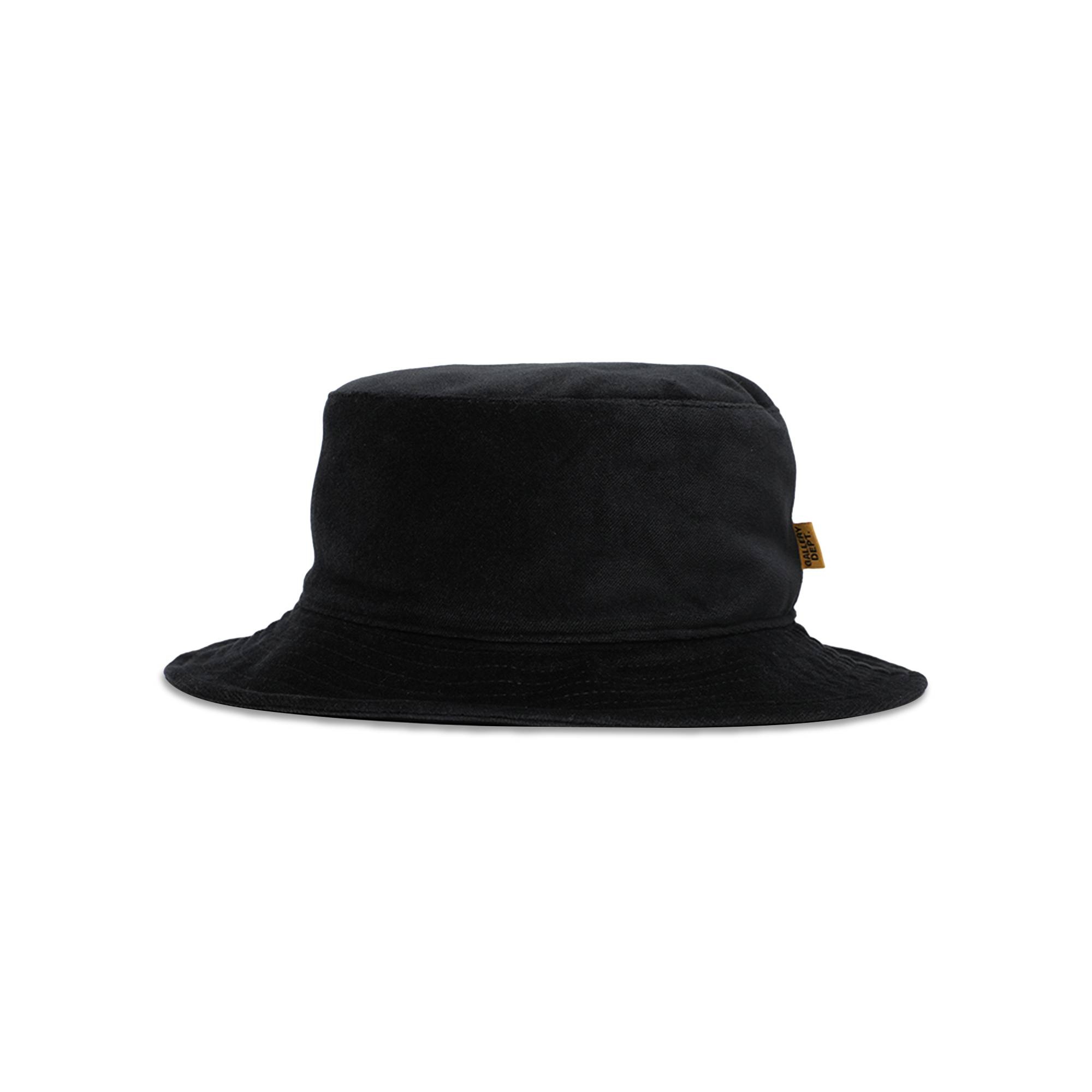Gallery Dept. Rodman Velvet Bucket Hat 'Black' - 1