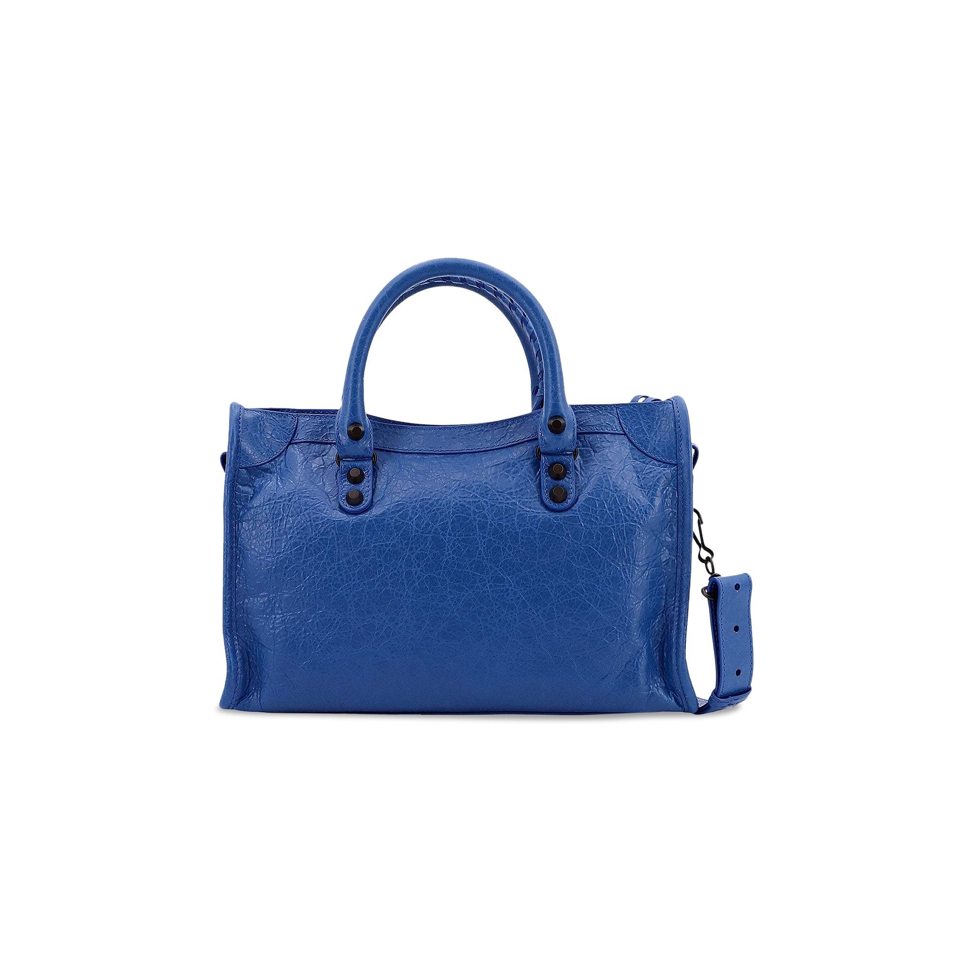 Balenciaga Small Le City Shoulder Bag 'Denim Blue' - 2