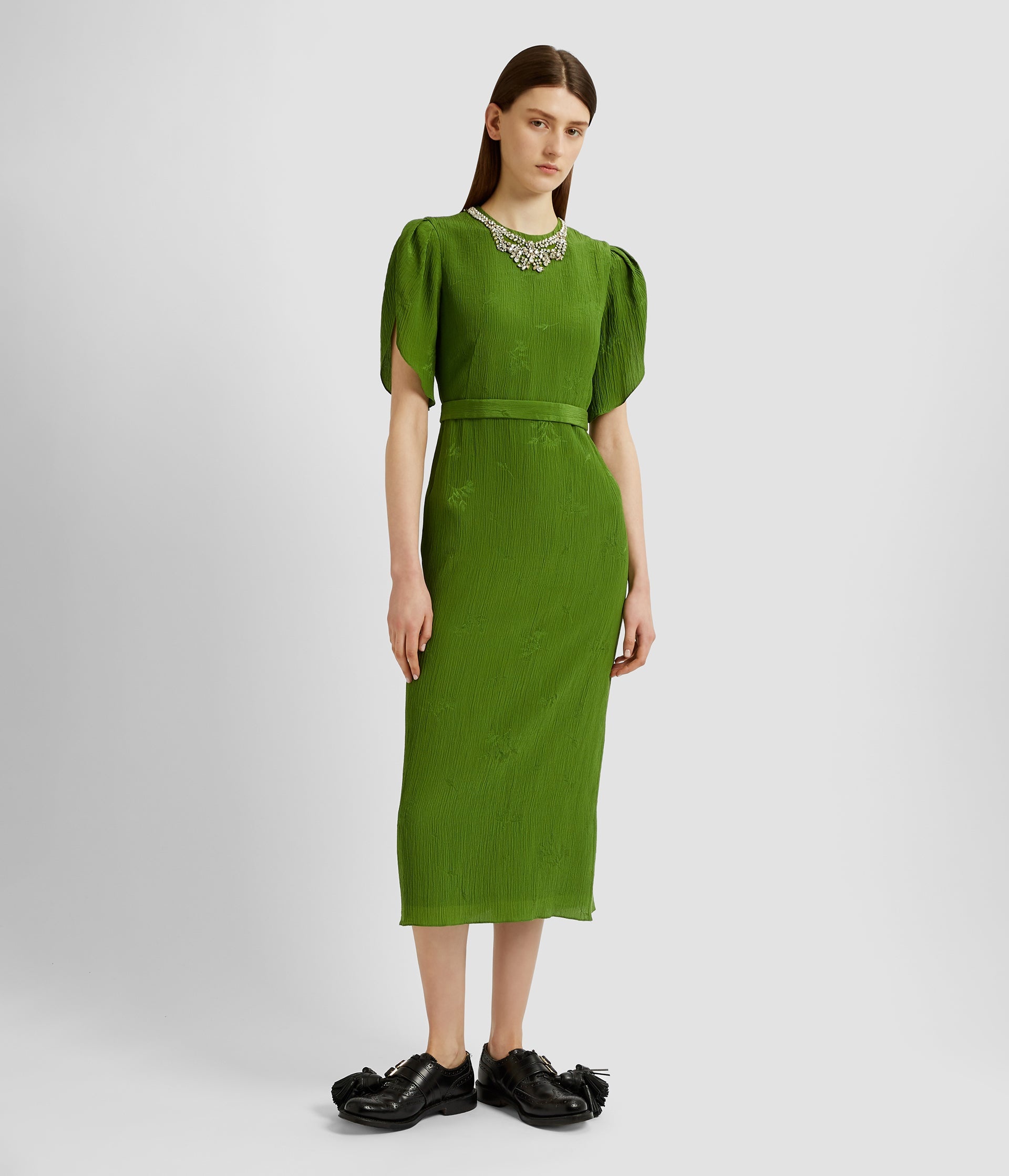 SHORT SLEEVE COCKTAIL DRESS - 4