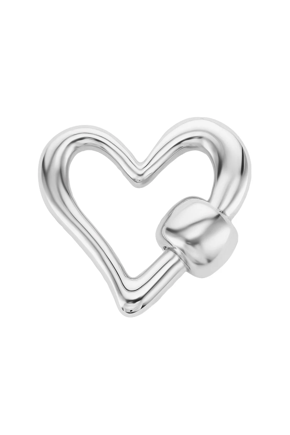 Freeform Heartlock - Silver - 1