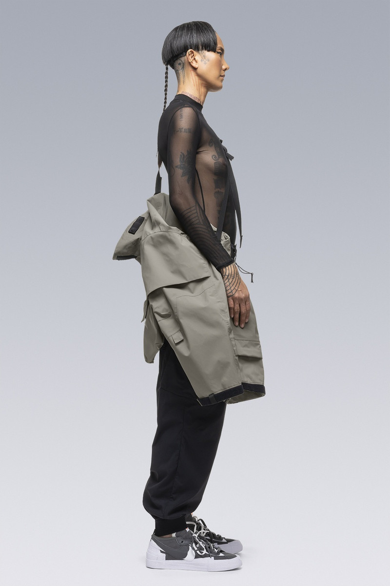 ACRONYM SAC-J6011 sacai / ACRONYM Crop Jacket Black | REVERSIBLE