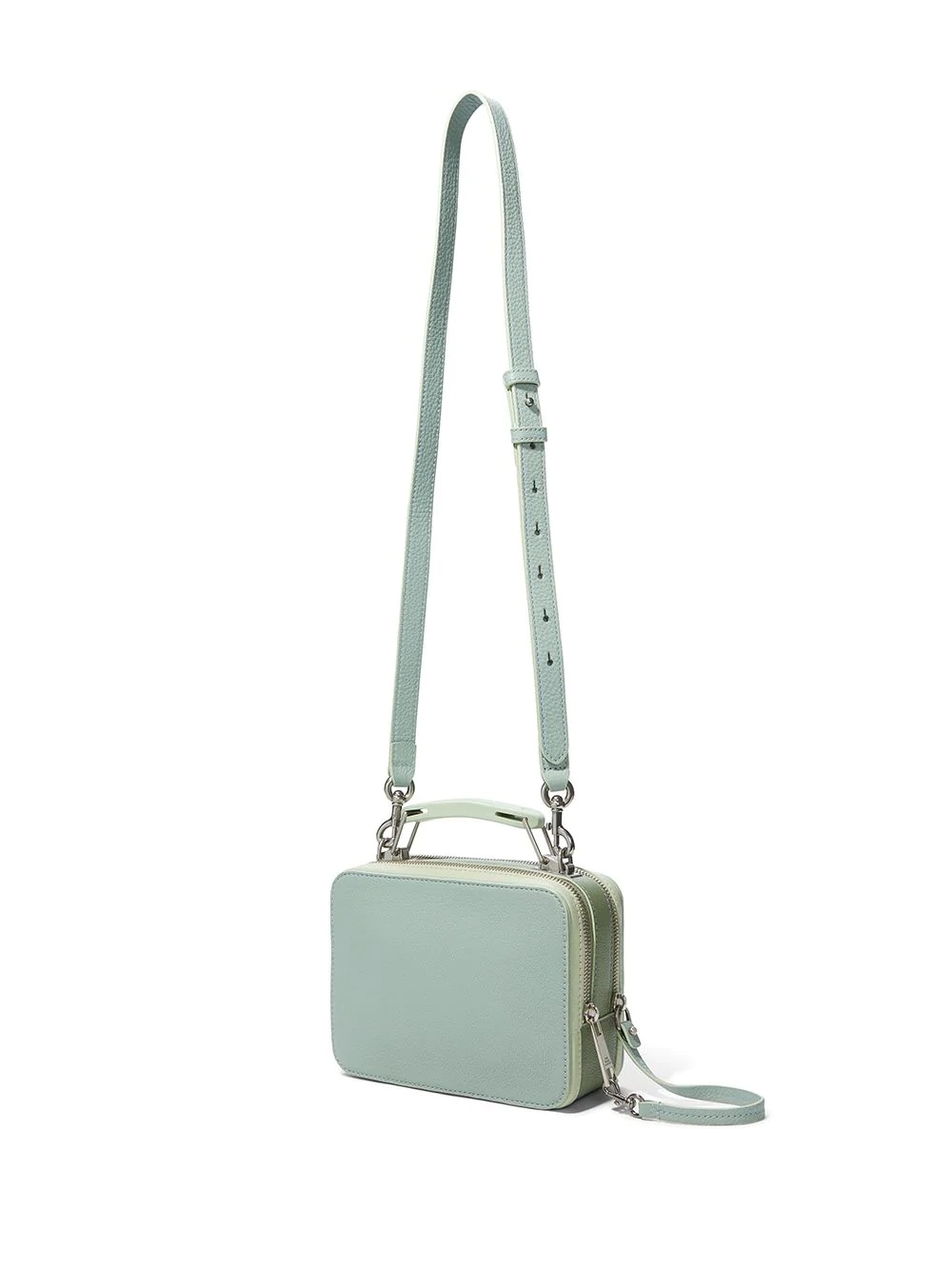 The Textured box-style crossbody bag - 3