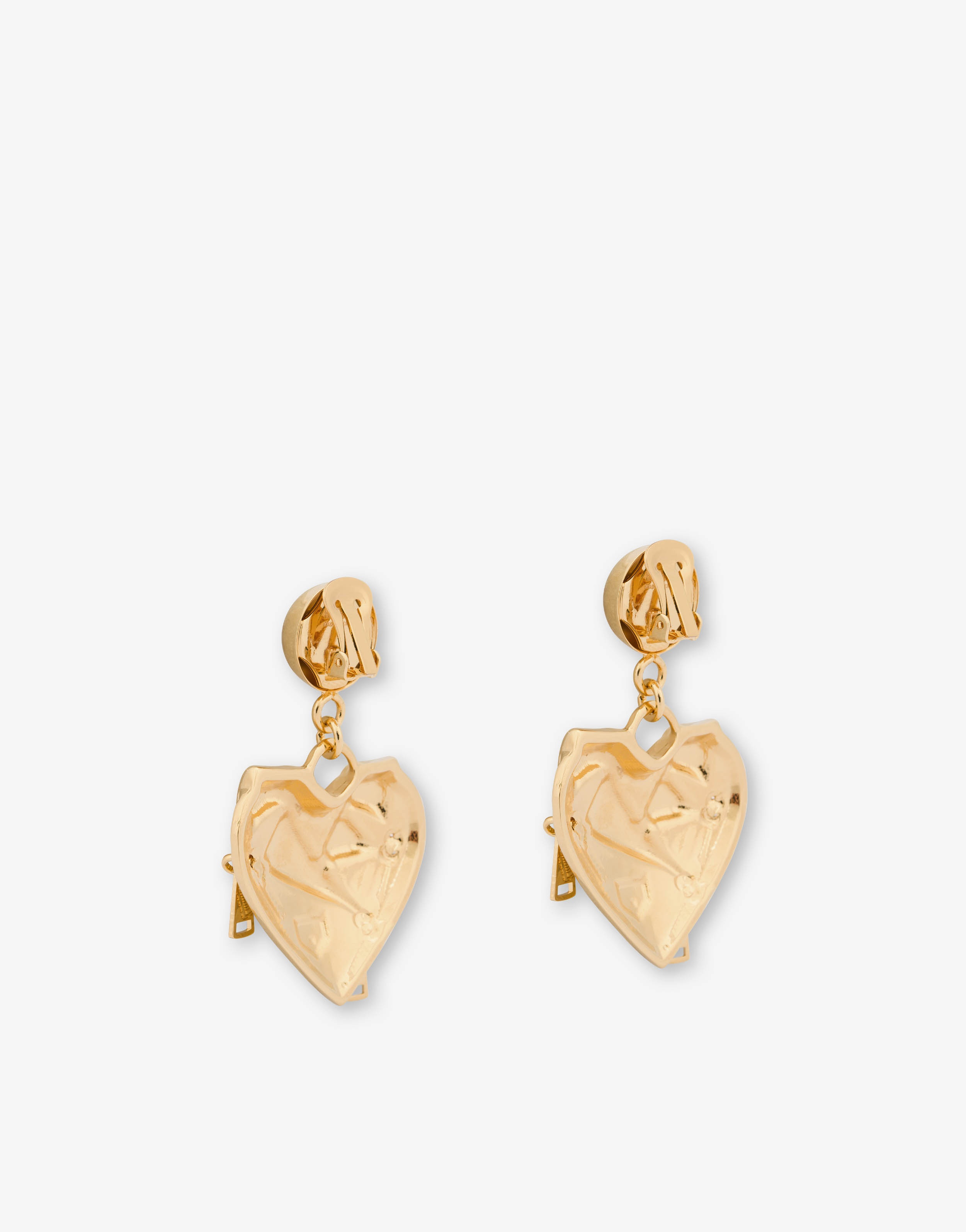 BIKER HEART EARRINGS - 3