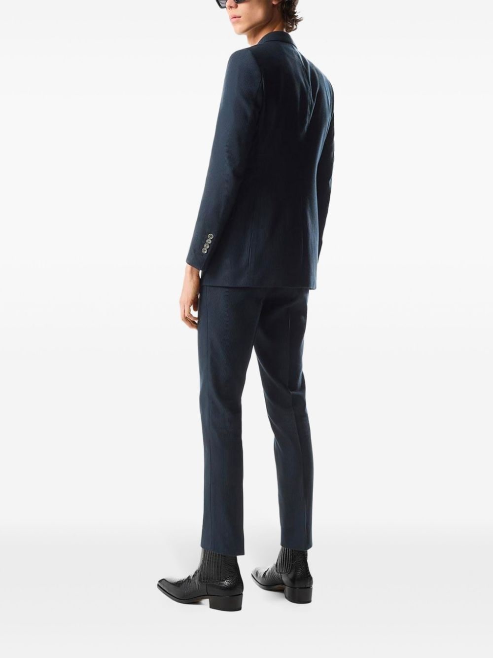 tailored cotton trousers - 3