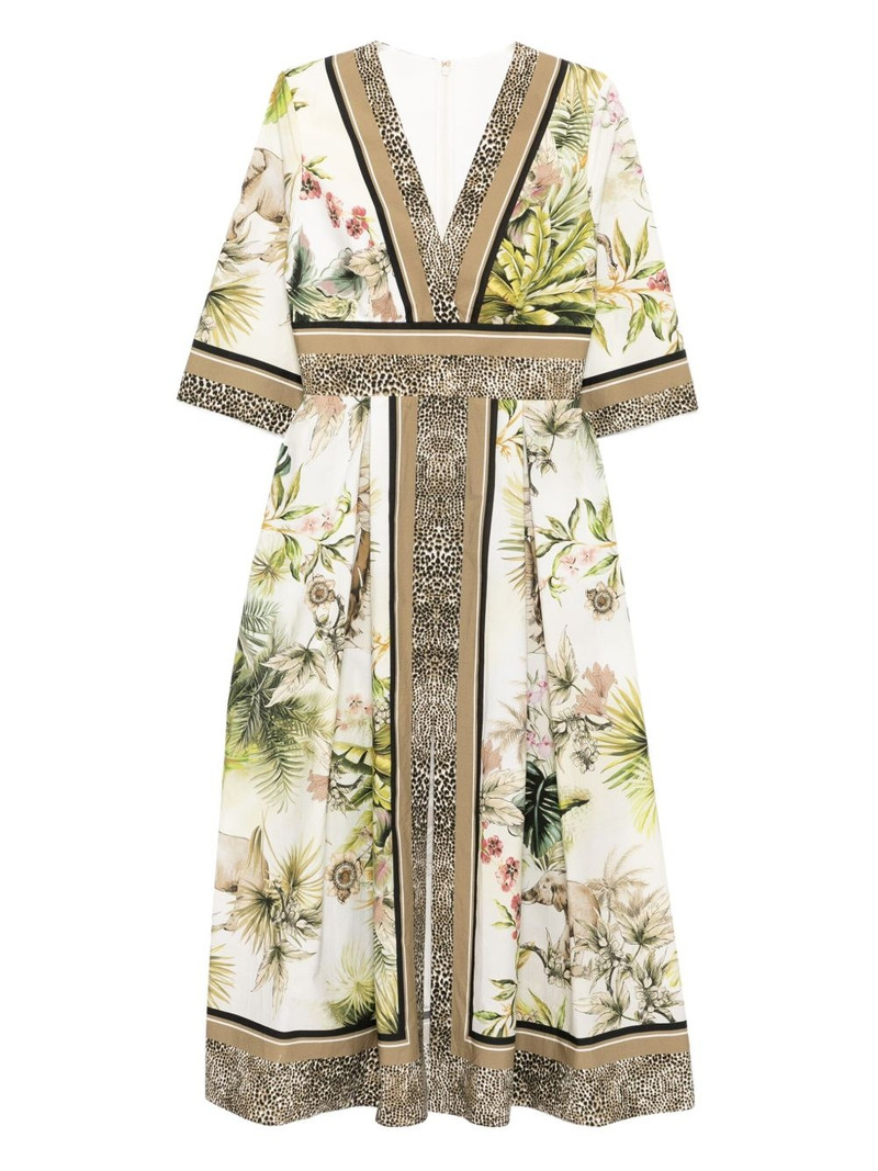 savannah-print dress 1