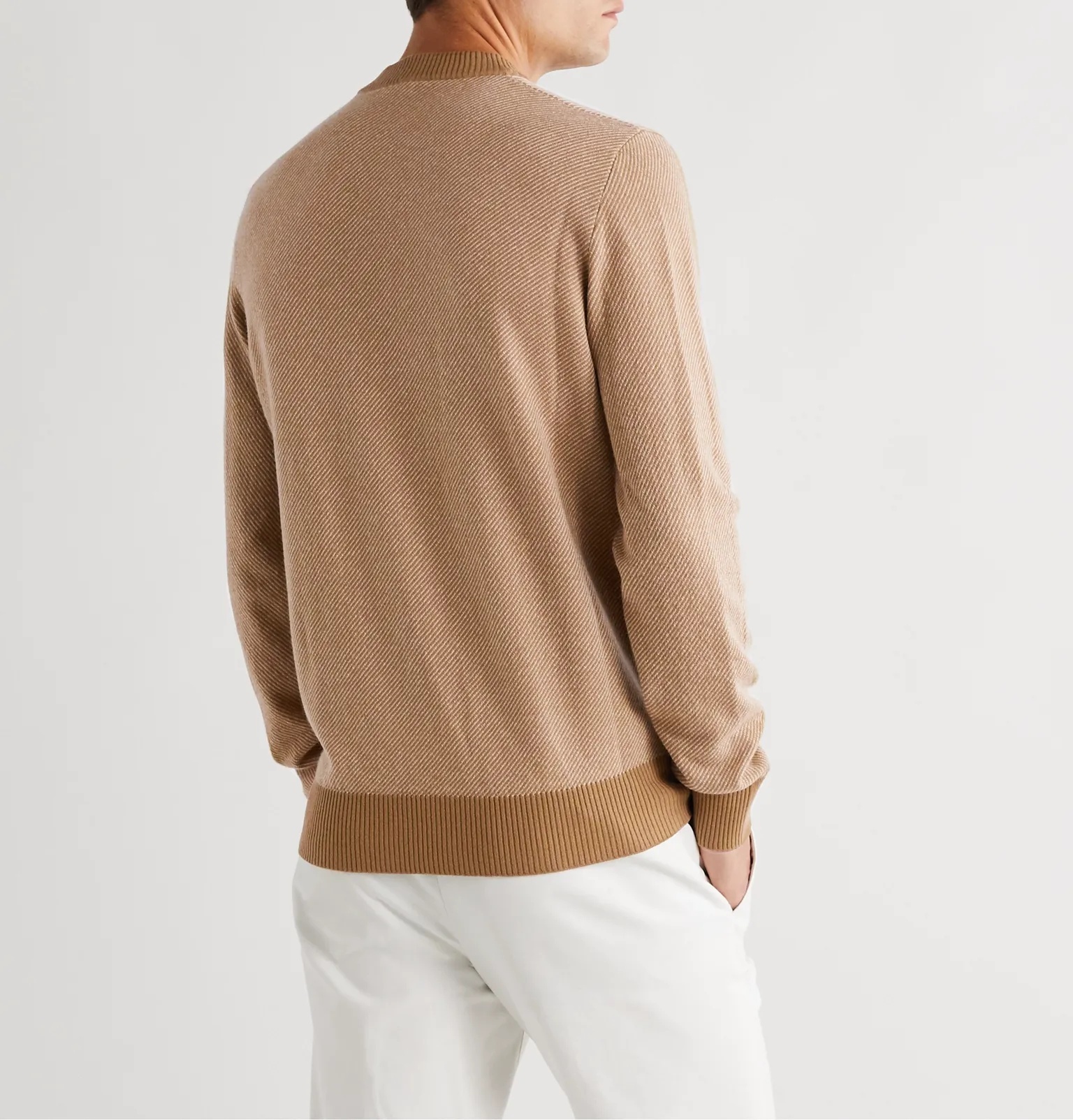 Roadster Striped Cashmere-Jacquard Sweater - 4