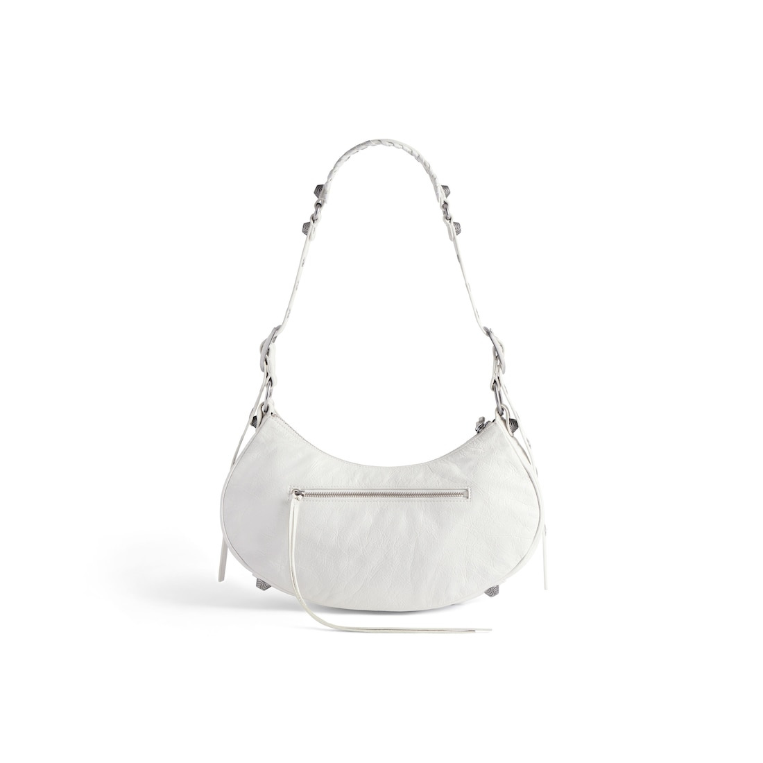 Women's Le Cagole Small Shoulder Bag  in White - 3