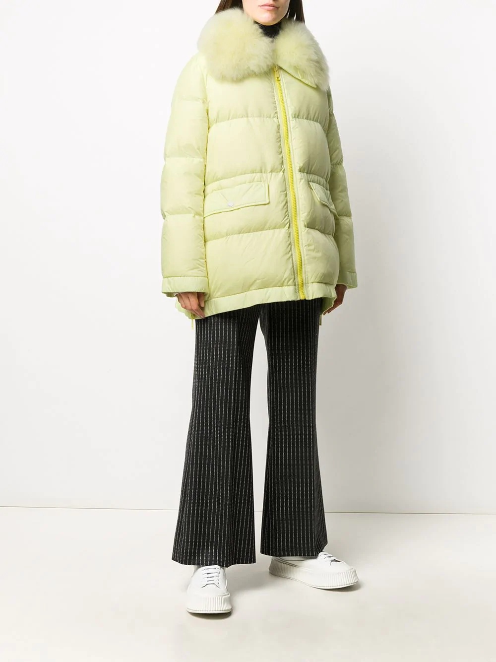 quilted puffer coat - 3