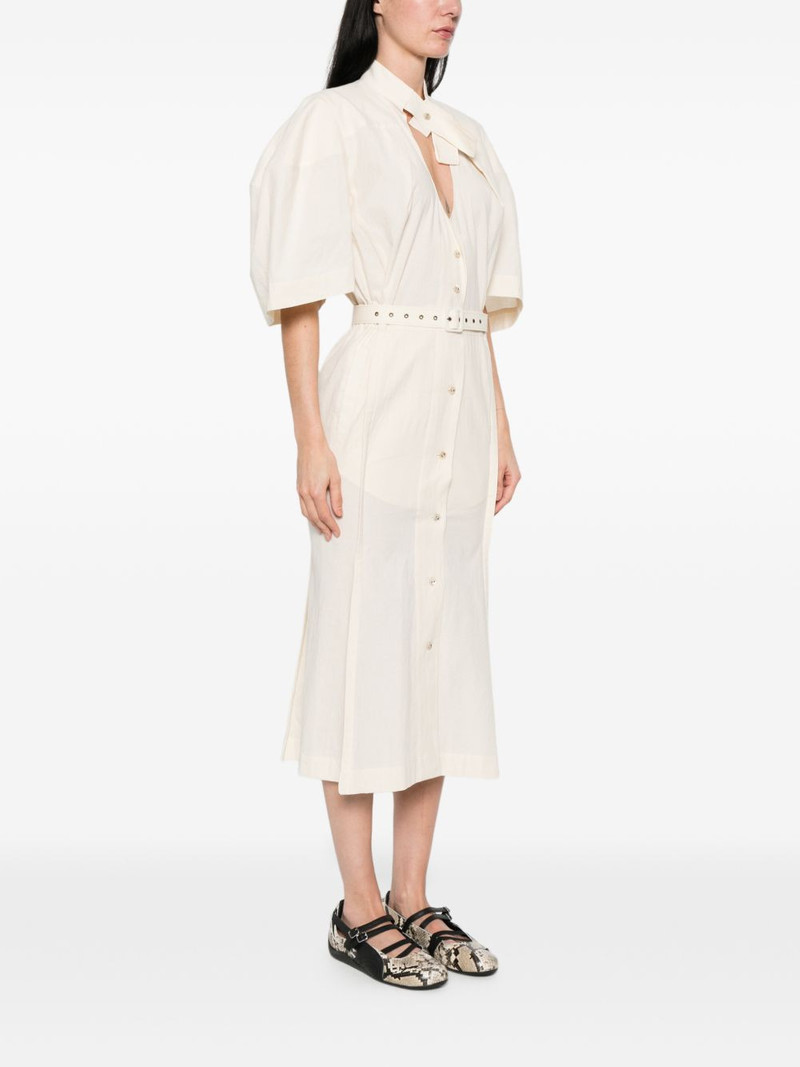 belted loop midi dress 3