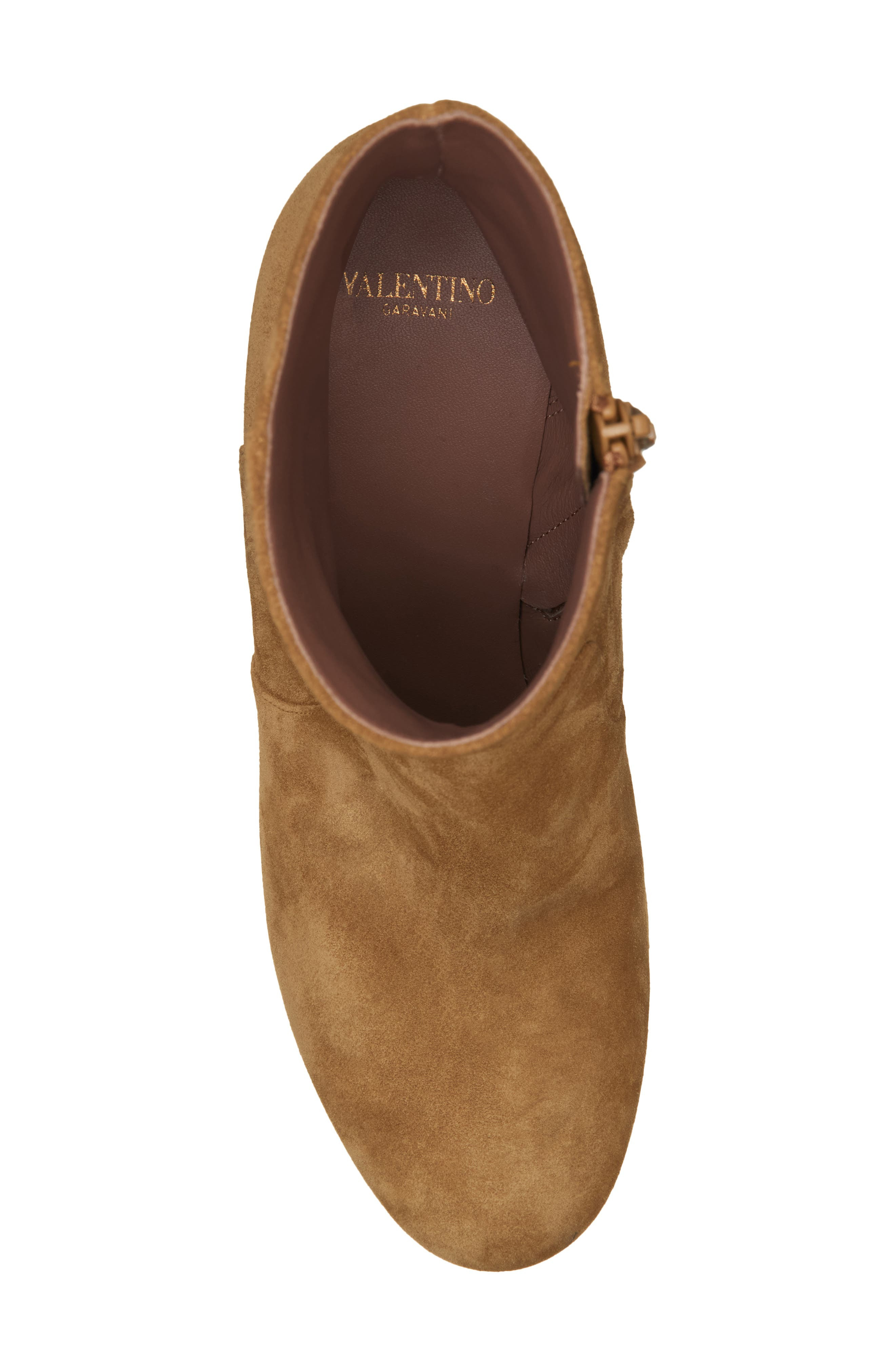 Valentino VLOGO Platform Bootie in Rdx Havana Beige at Nordstrom - 5