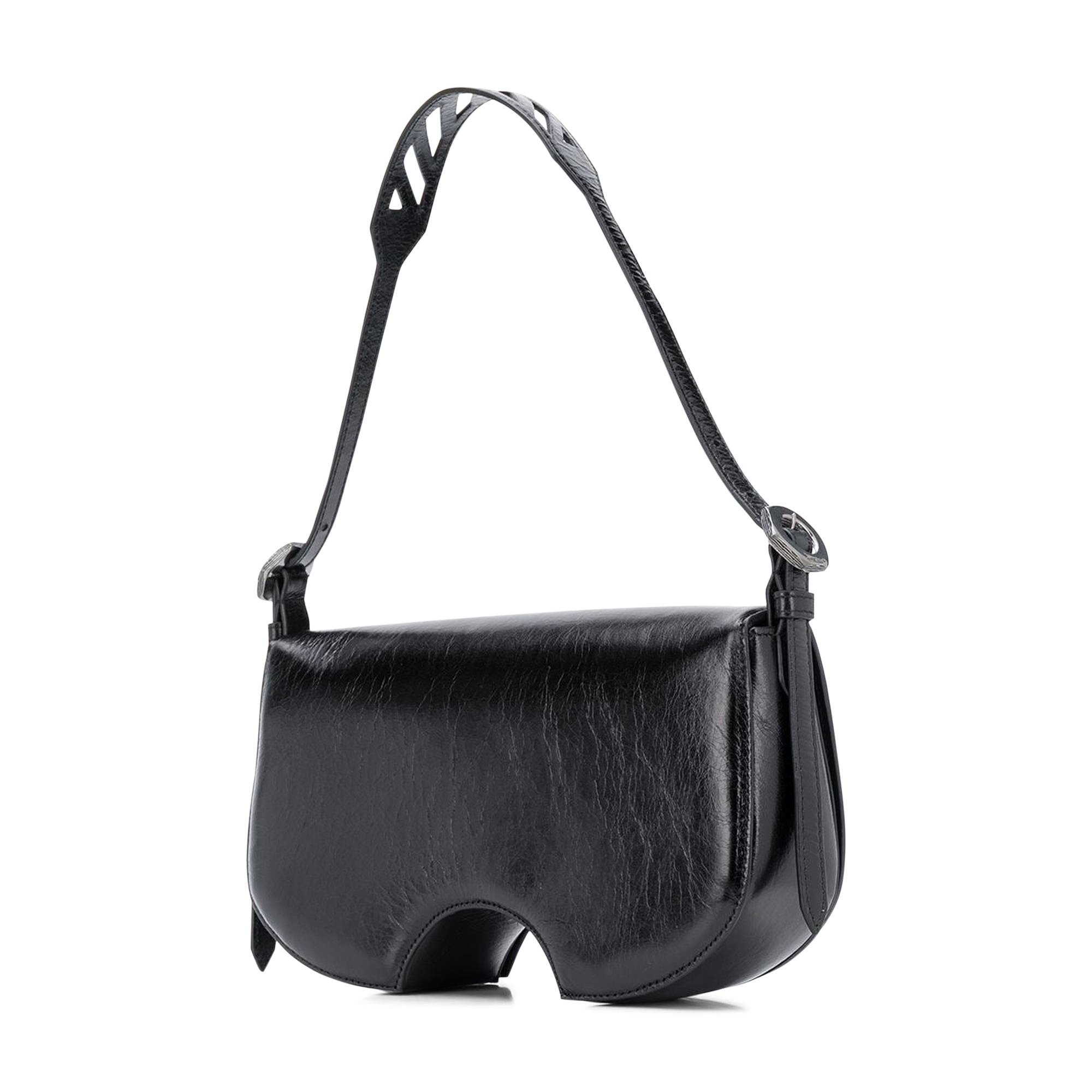 Off-White Swiss Flap Shoulder Bag 'Black' - 2