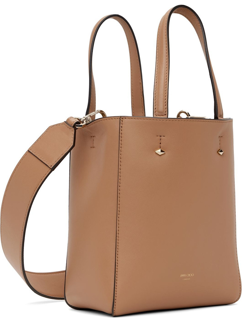 Beige Lenny N/S S Tote 3