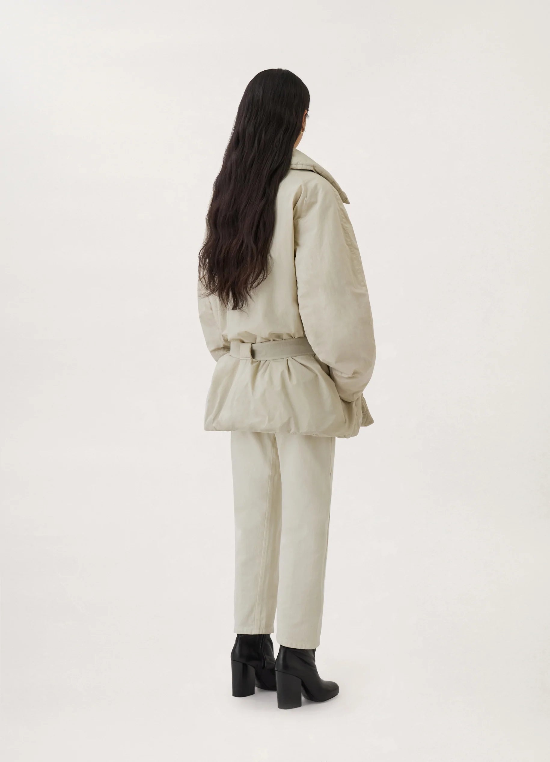WADDED SHORT TRENCH
COTTON NYLON - 4