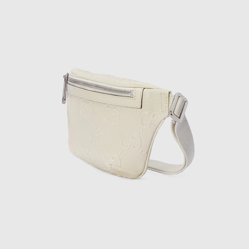GUCCI GG embossed belt bag outlook