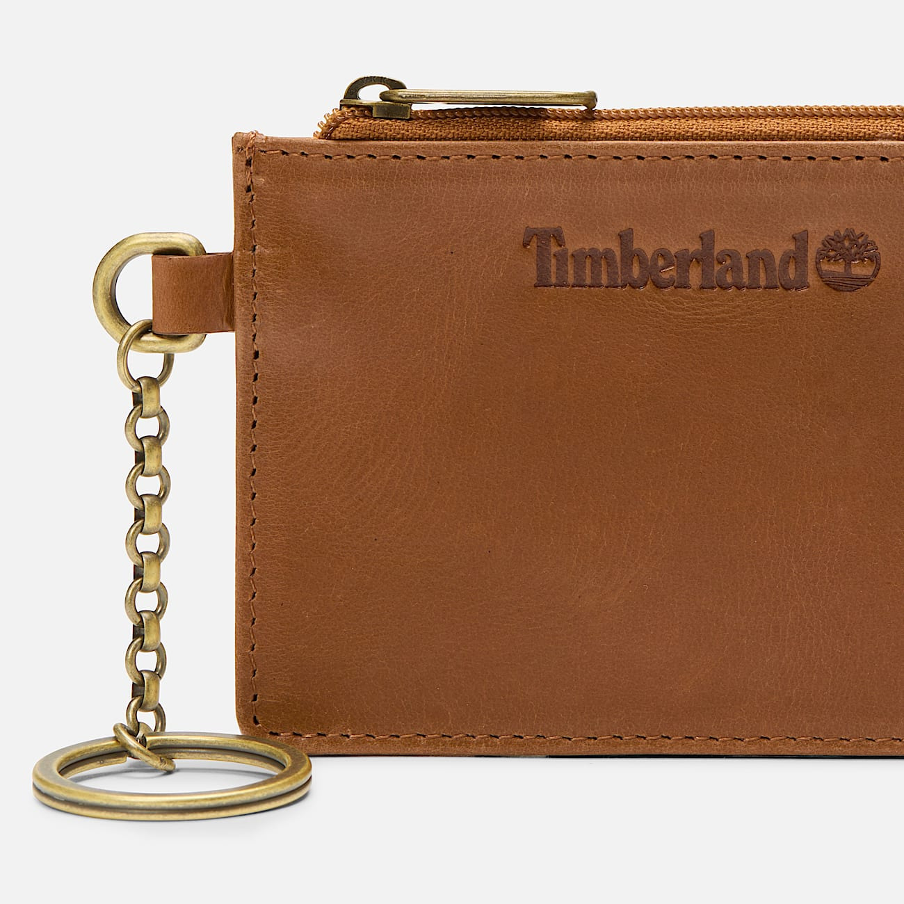 Leather Card Case Keyring - 3