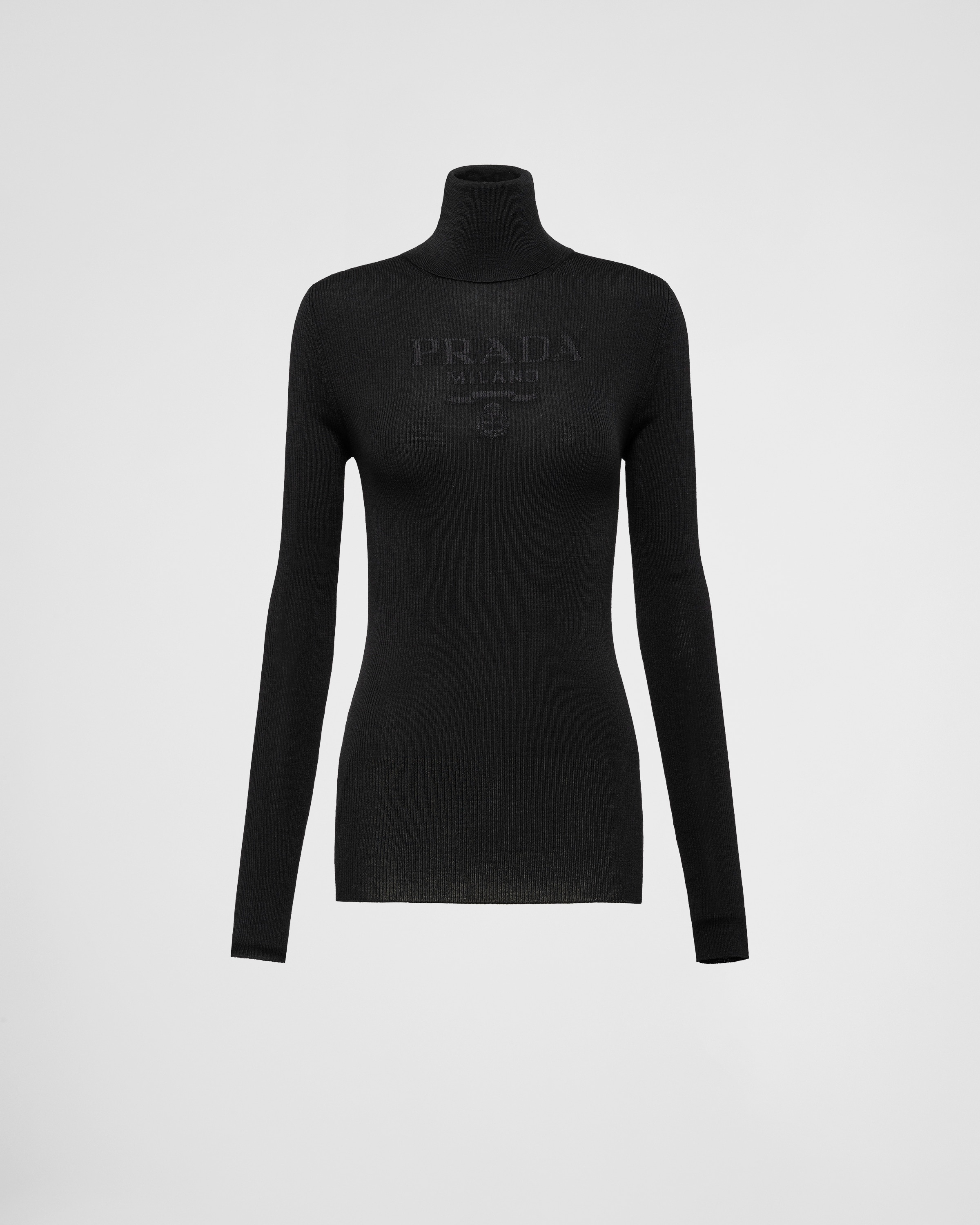 Superfine wool turtleneck sweater - 1