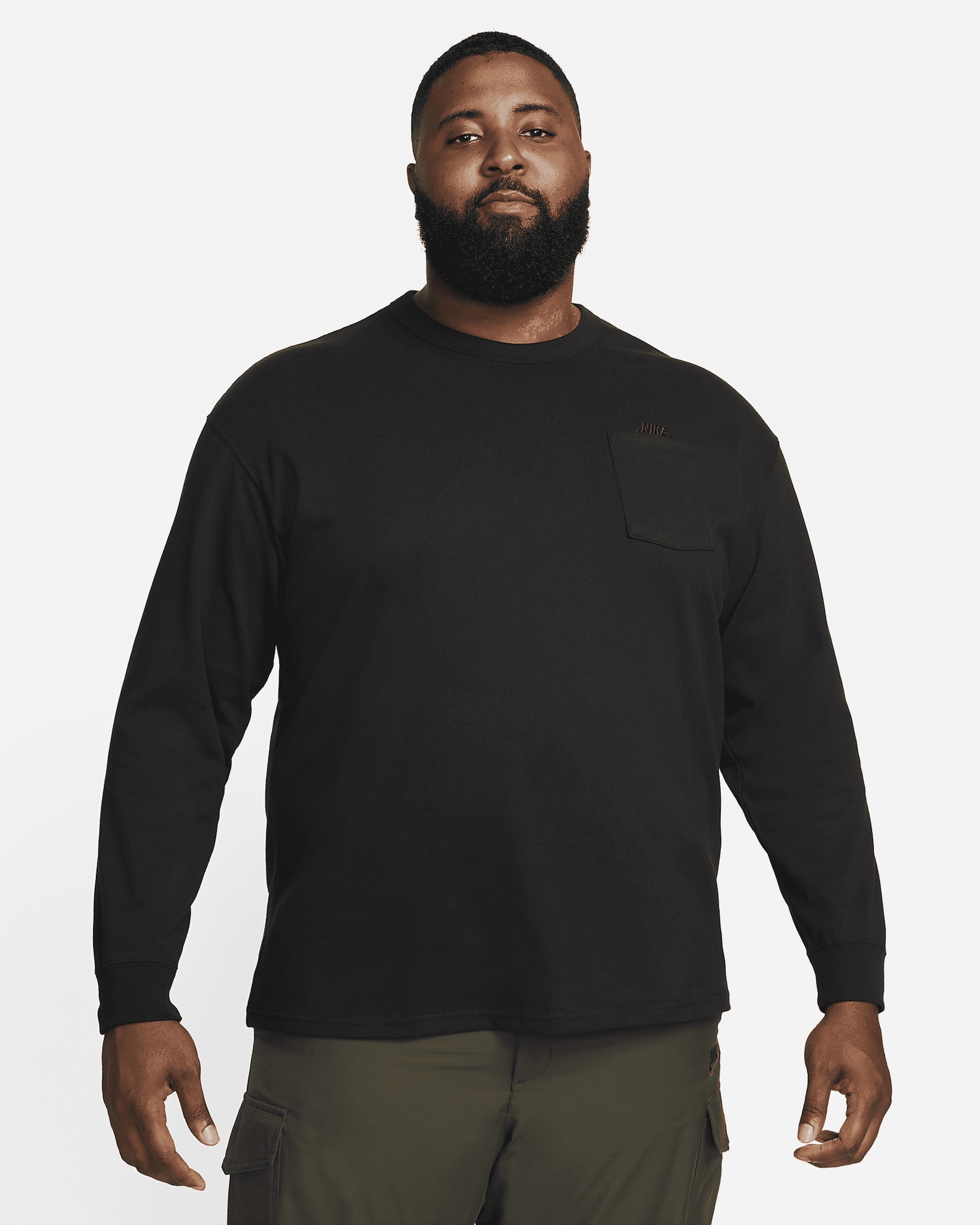 Nike Sportswear Premium Essentials Men's Long-Sleeve Pocket T-Shirt - 6
