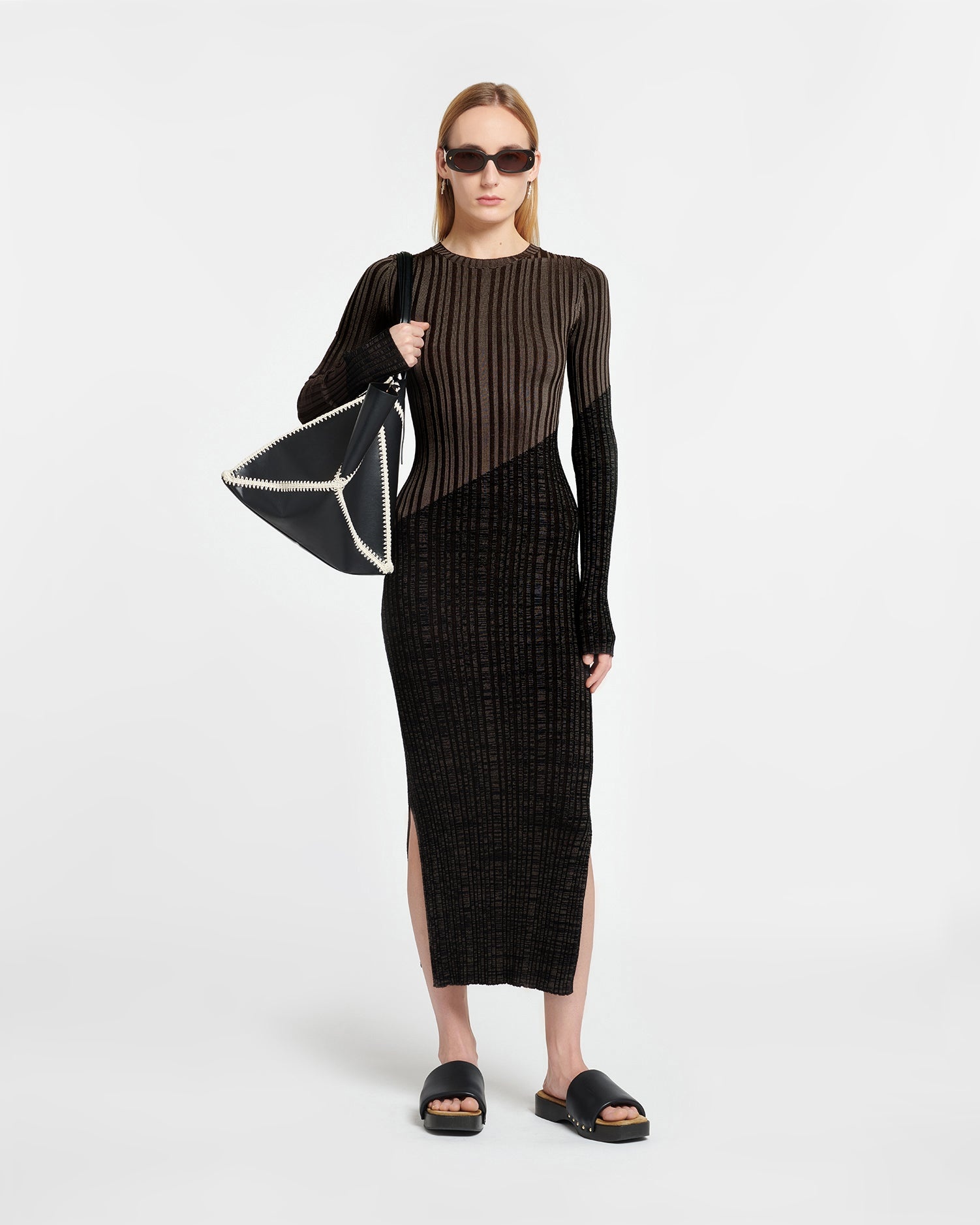 Ribbed Merino Wool Dress - 2