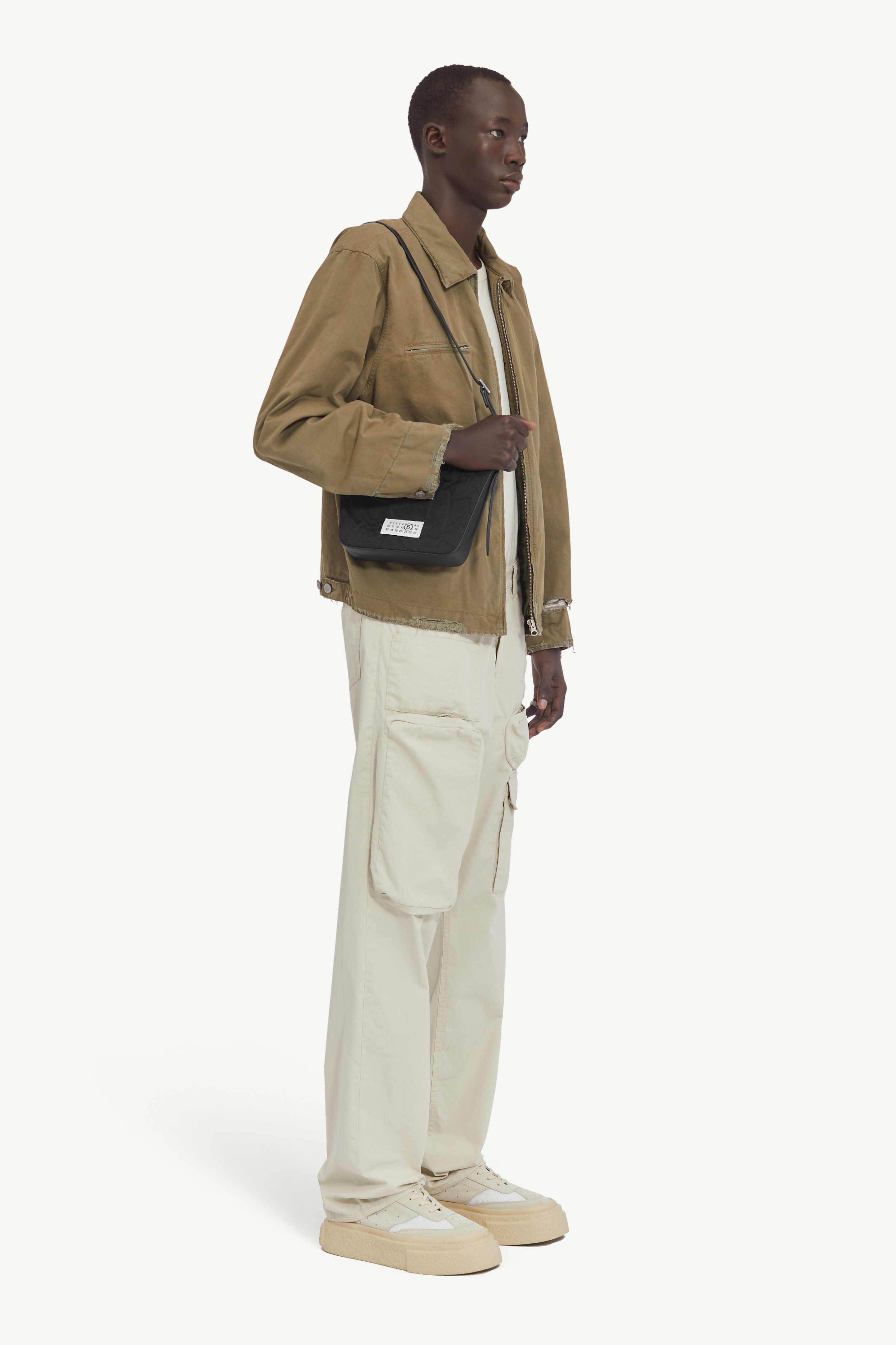 MM6 Maison Margiela Cotton Canvas jacket | REVERSIBLE