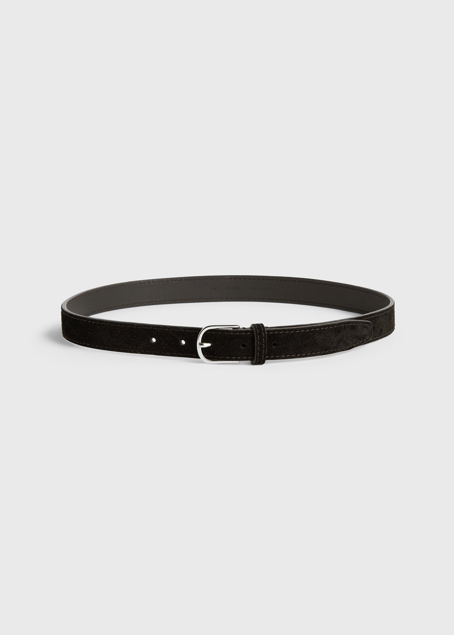 Slim trouser belt espresso - 3