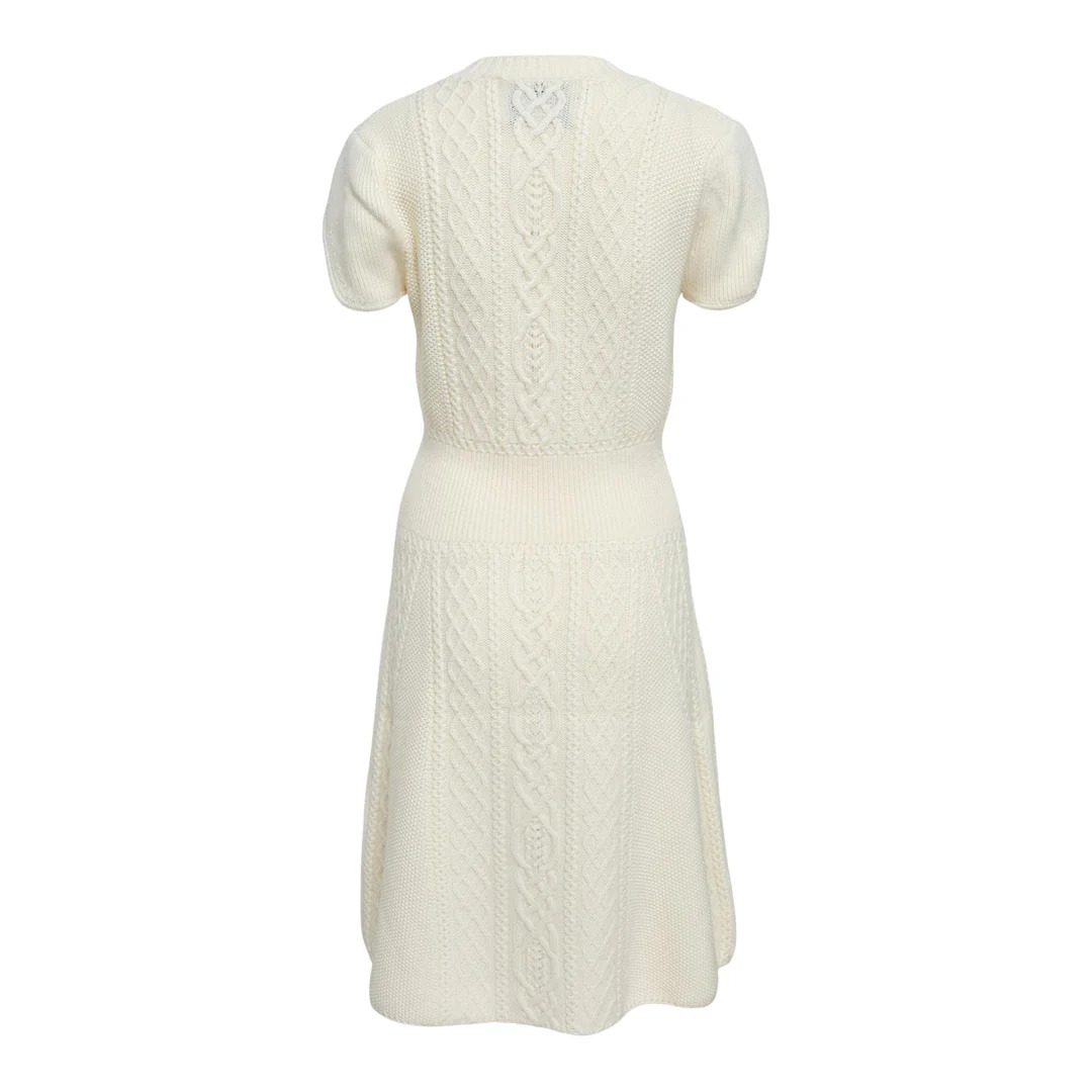 Cable Mockneck Tulip Dress - 2