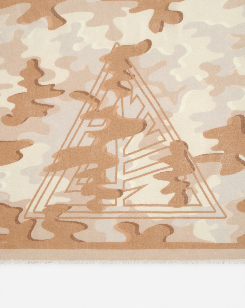 CAMOUFLAGE CASHMERE SCARF - 3