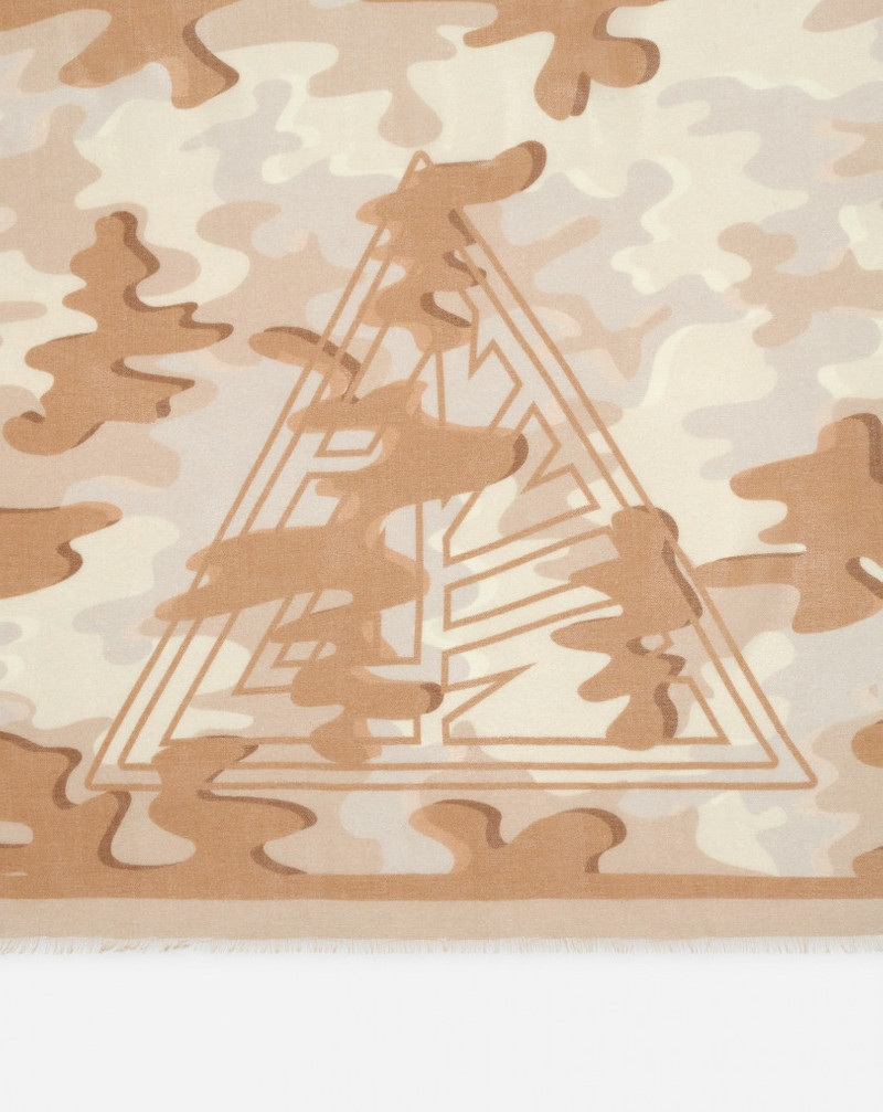 CAMOUFLAGE CASHMERE SCARF 3
