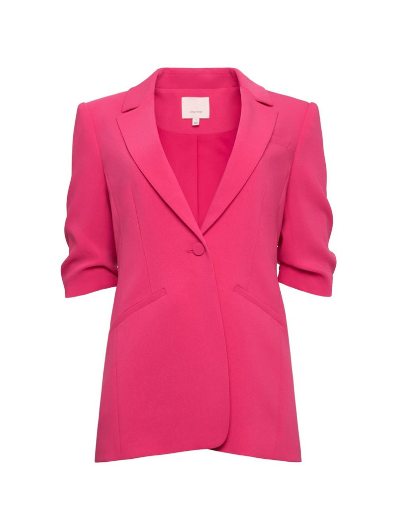 Khloe short-sleeve blazer 1