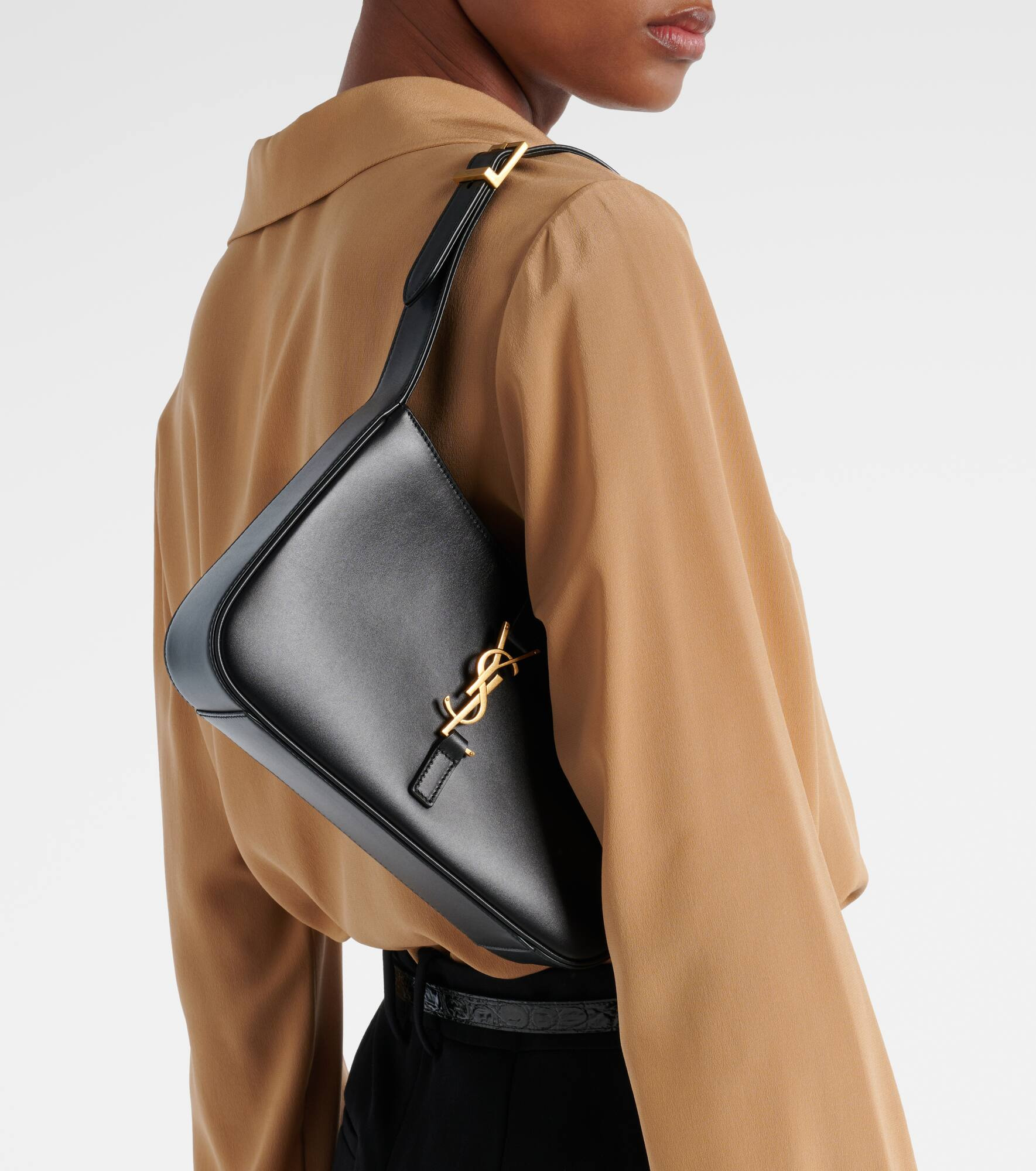 Le 5 à 7 leather shoulder bag - 2