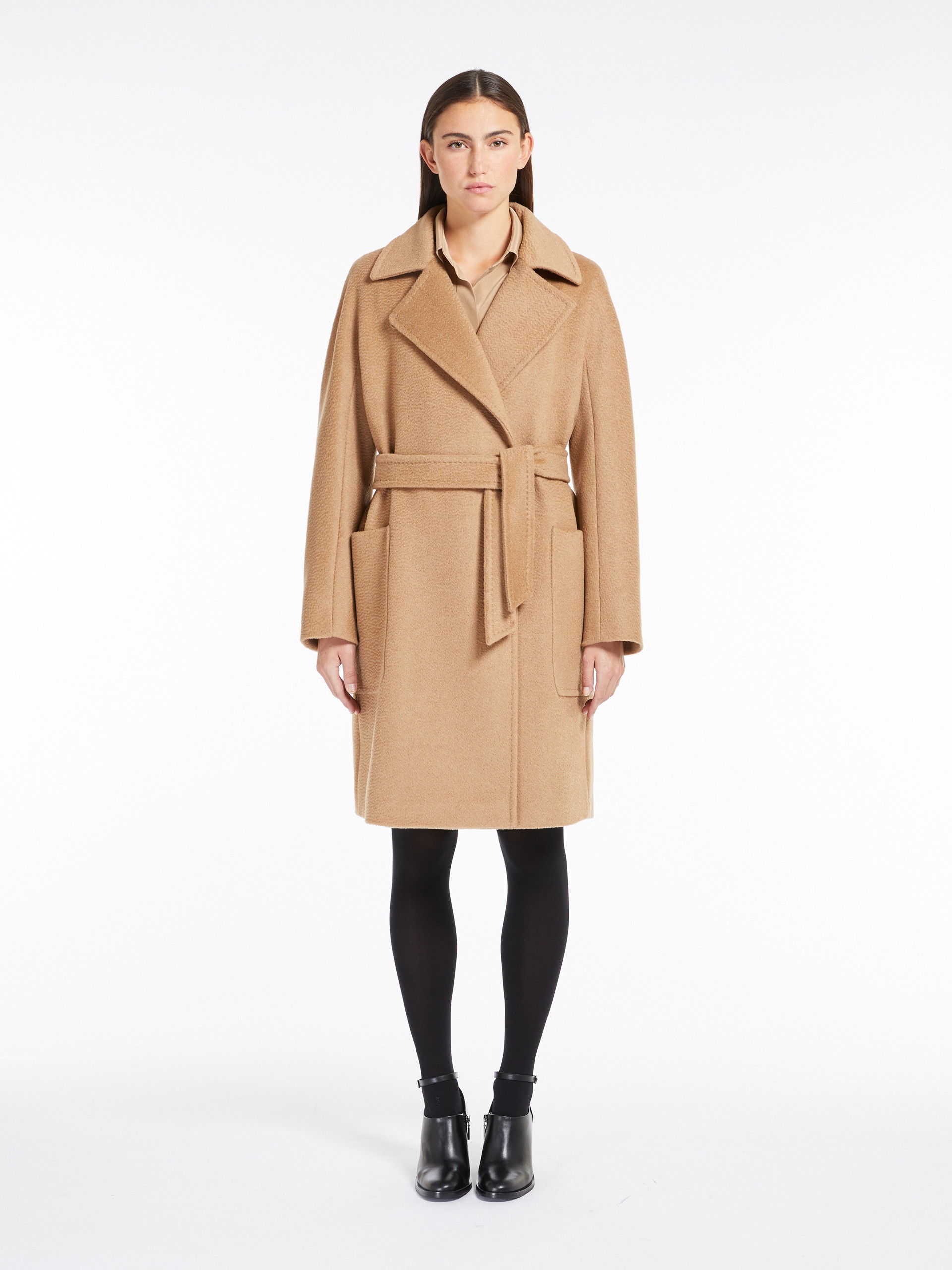 【送料&関税込】Max Mara Arcella Coat Max Mara ARCELLA Camel colour robe coat | REVERSIBLE