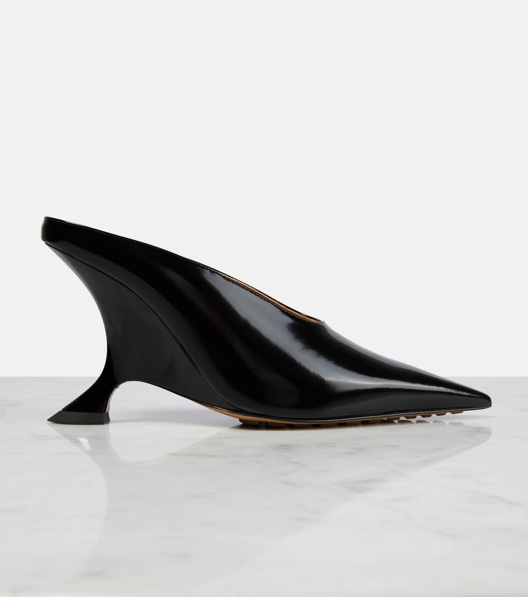 Rocket patent leather mules - 6