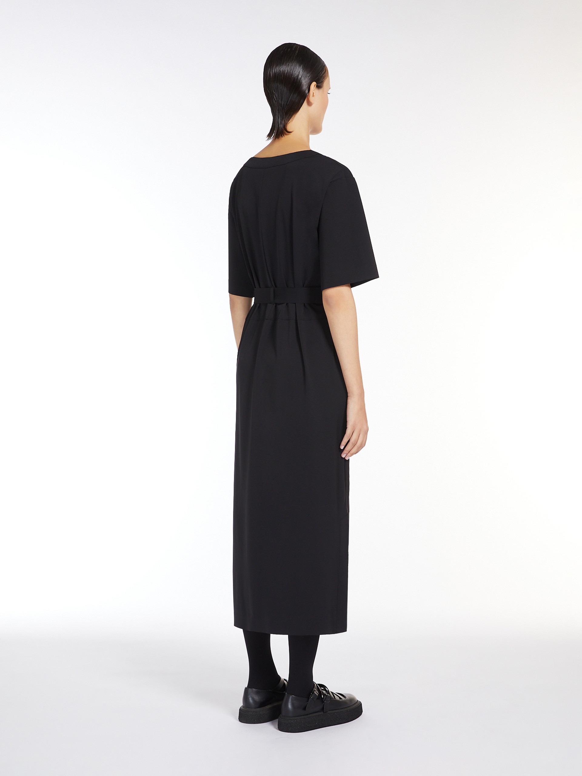 AMATI Technical jersey T-shirt dress - 4