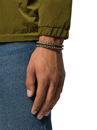Tod's two-tone weave wrap bracelet outlook
