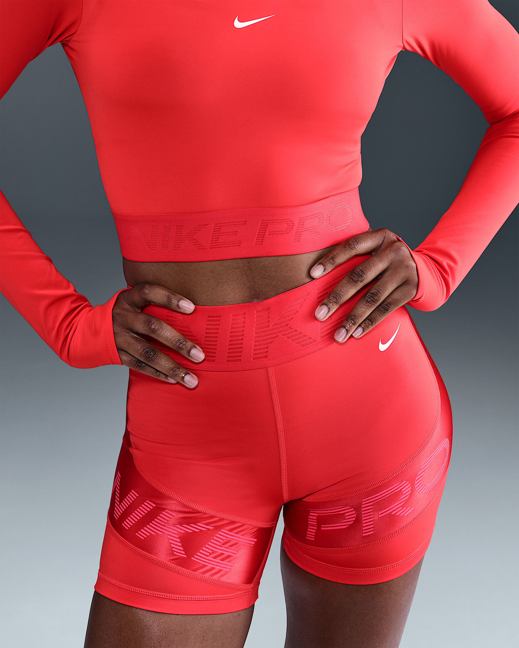 Nike Pro Sculpt Women's Dri-FIT High-Waisted 5" Biker Shorts - 2