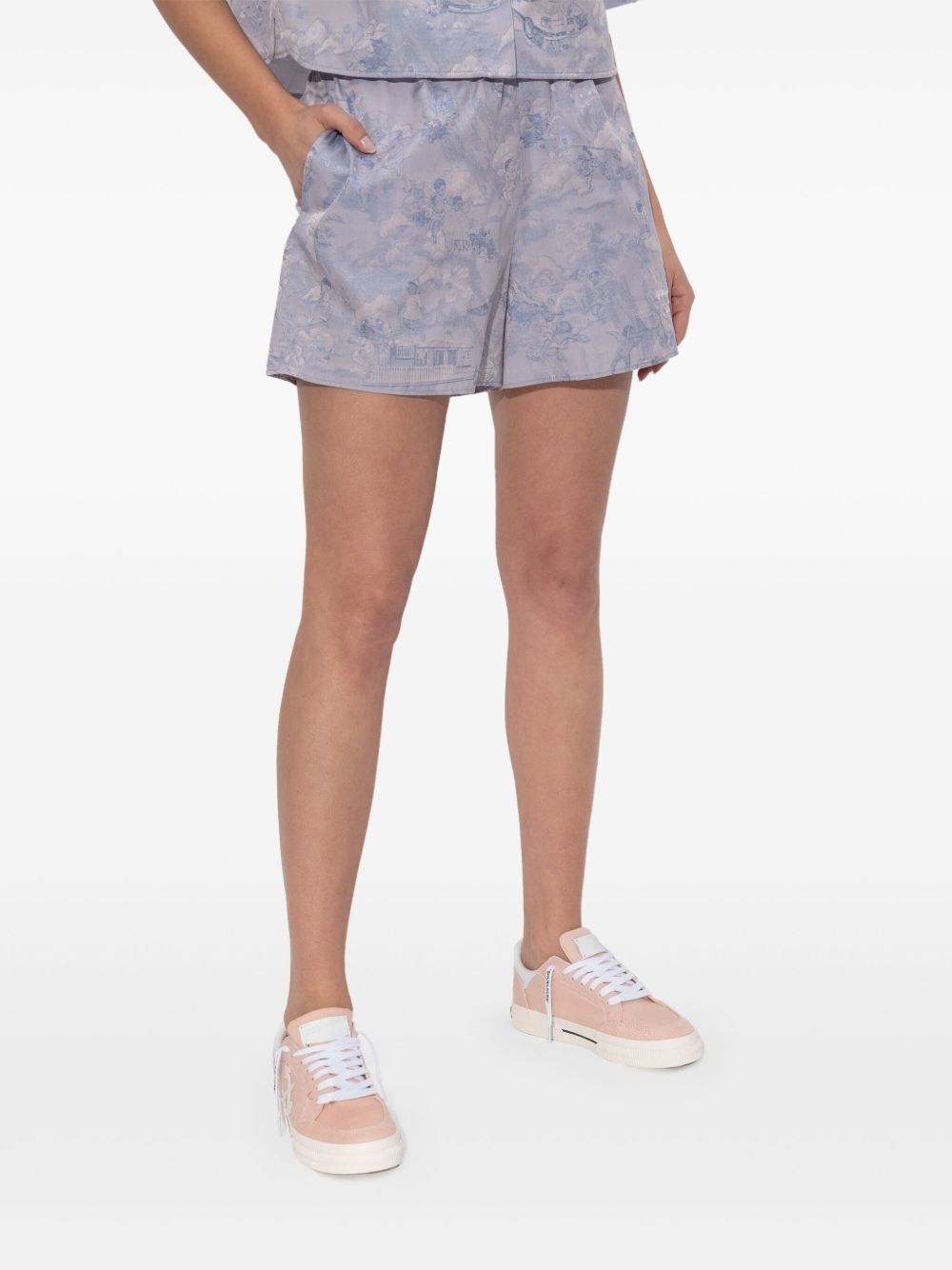 all-over printed shorts - 3