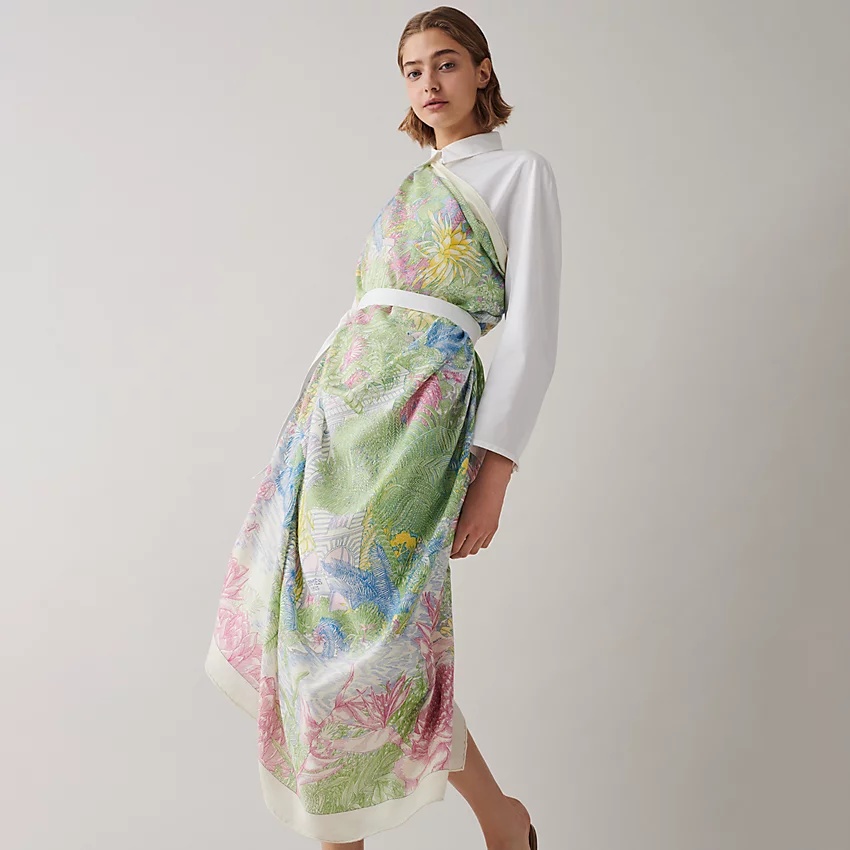 Faubourg Tropical shawl 140 - 2
