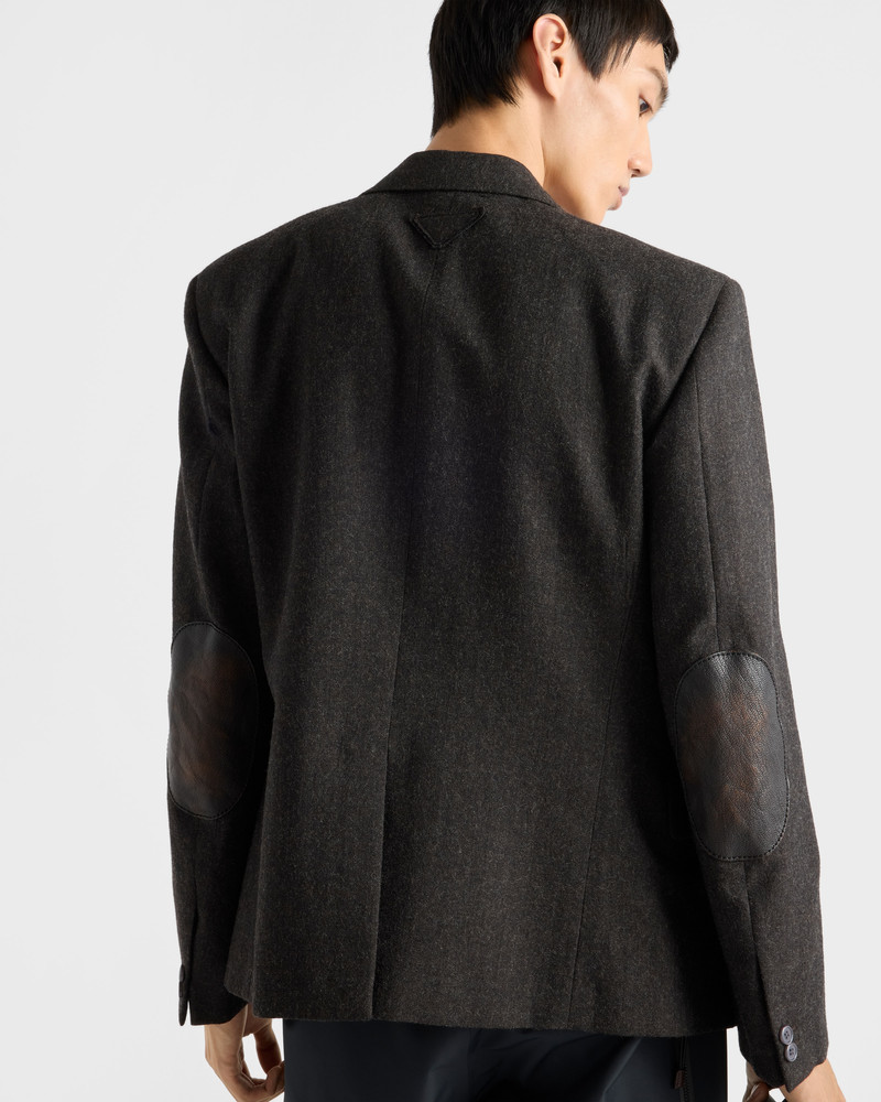 Single-breasted wool jacket 6