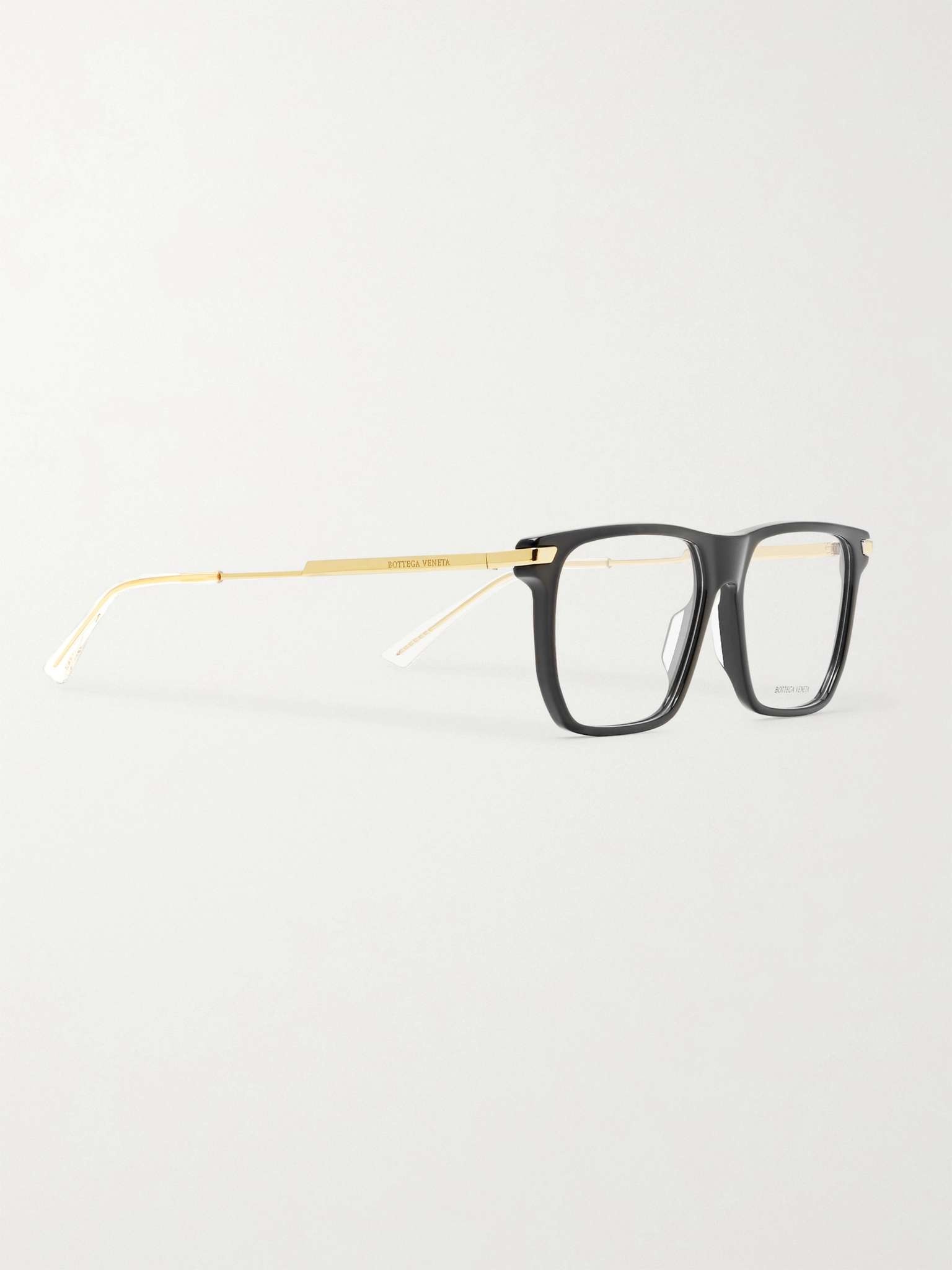 Square-Frame Acetate and Gold-Tone Optical Glasses - 3